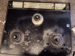 東京都世田谷区駒沢のキッチンクリーニングの作業前1