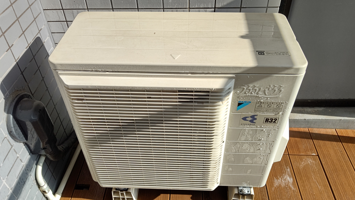 東京都渋谷区のお掃除機能付きエアコンの作業後2