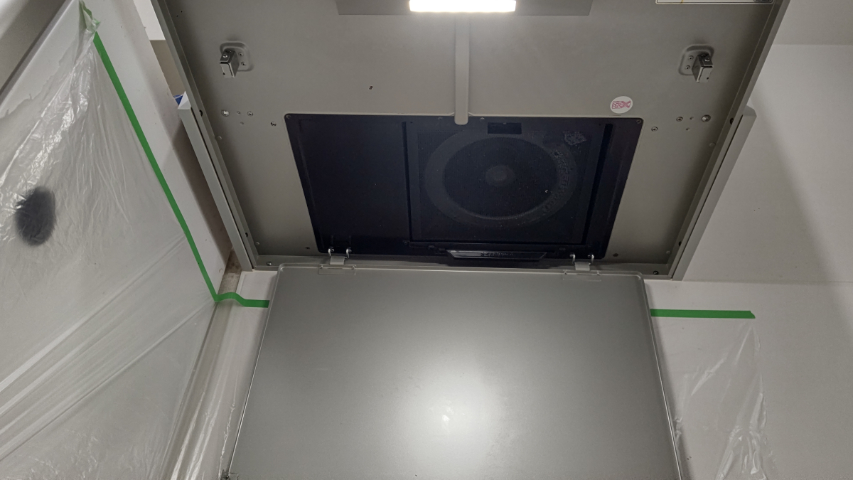 東京都新宿区のレンジフードクリーニングの作業後3