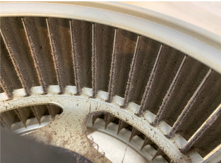 東京都品川区大井のレンジフードクリーニングの作業前2