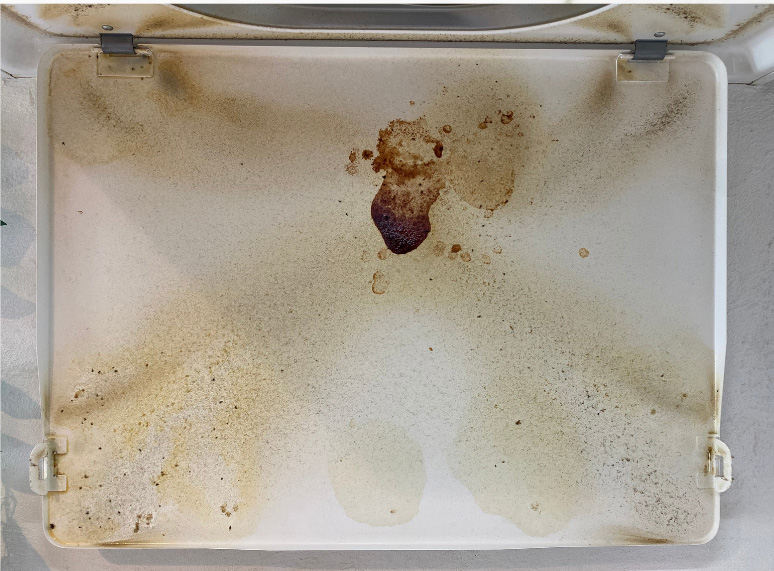 東京都品川区大井のレンジフードクリーニングの作業前3