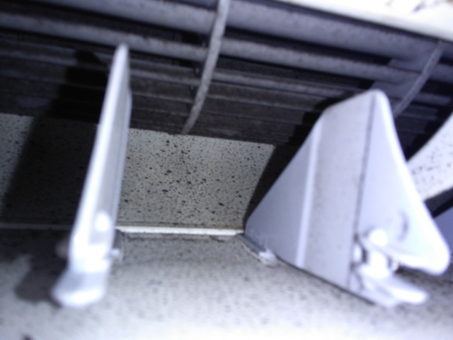 福島県いわき市のお掃除機能付きエアコンの作業前1