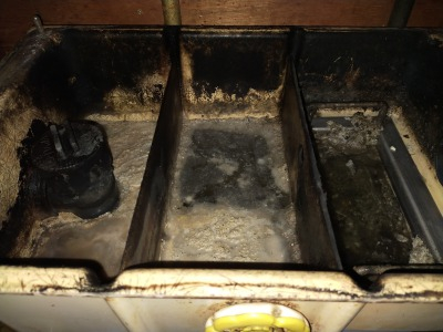 福島県いわき市の飲食店清掃の作業前1