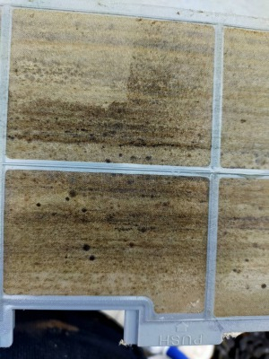 福島県いわき市のお掃除機能付きエアコンの作業前1