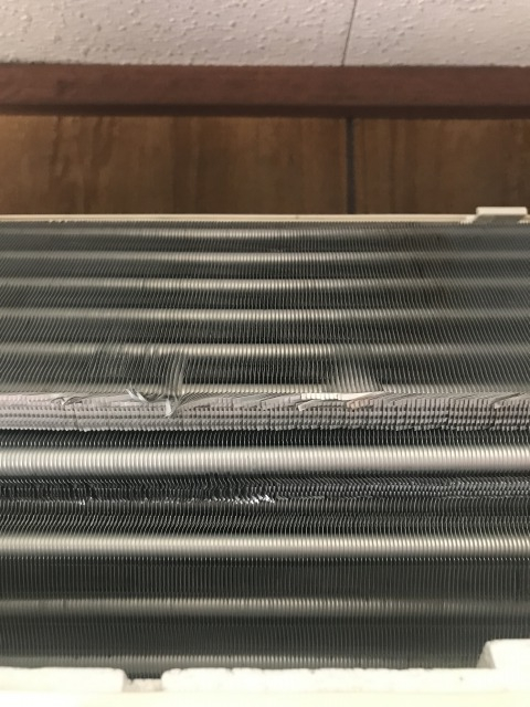 茨城県つくばみらい市のお掃除機能付きエアコンの作業後2