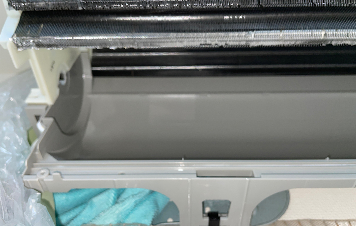 東京都文京区本駒込の壁掛けエアコンの作業後1