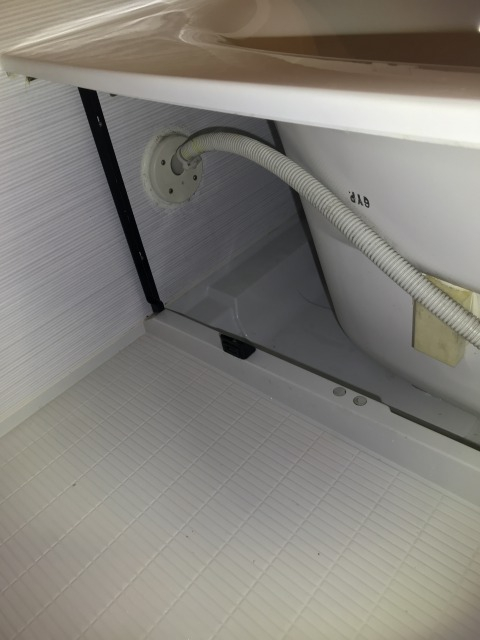 茨城県つくばみらい市の浴室・お風呂クリーニングの作業後1