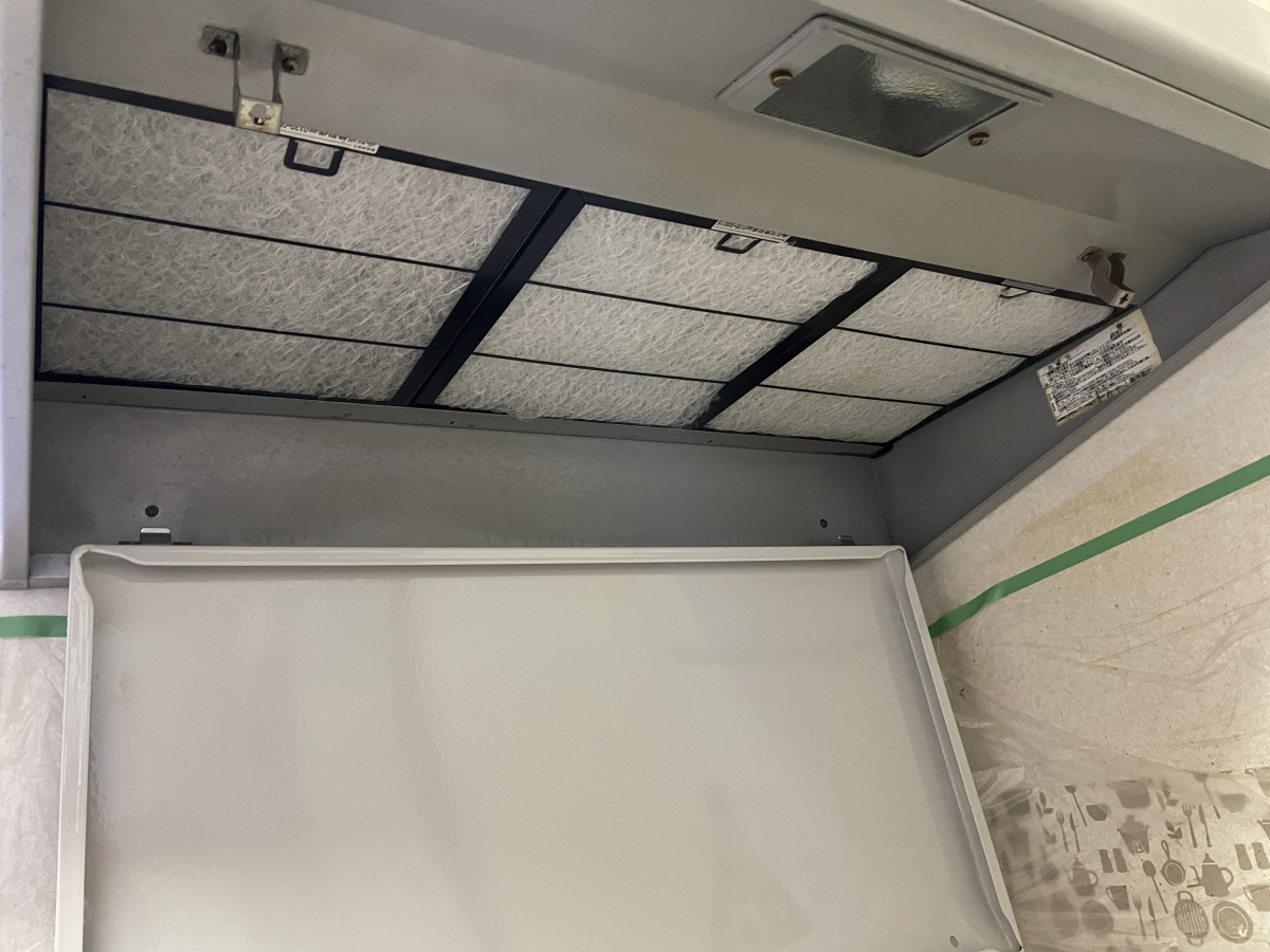 神奈川県横浜市南区のレンジフードクリーニングの作業後1