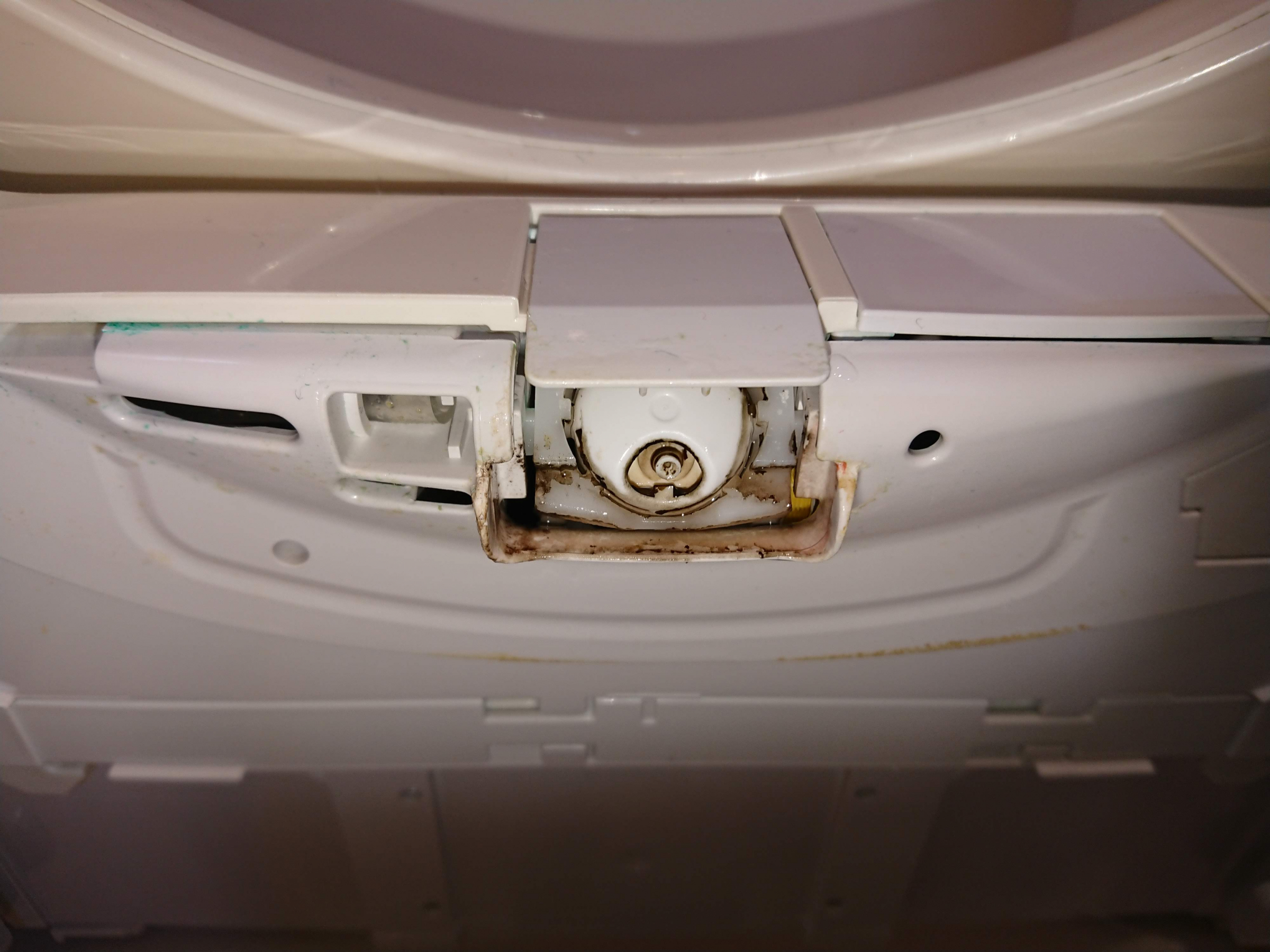 茨城県つくば市竹園のトイレクリーニングの作業前2