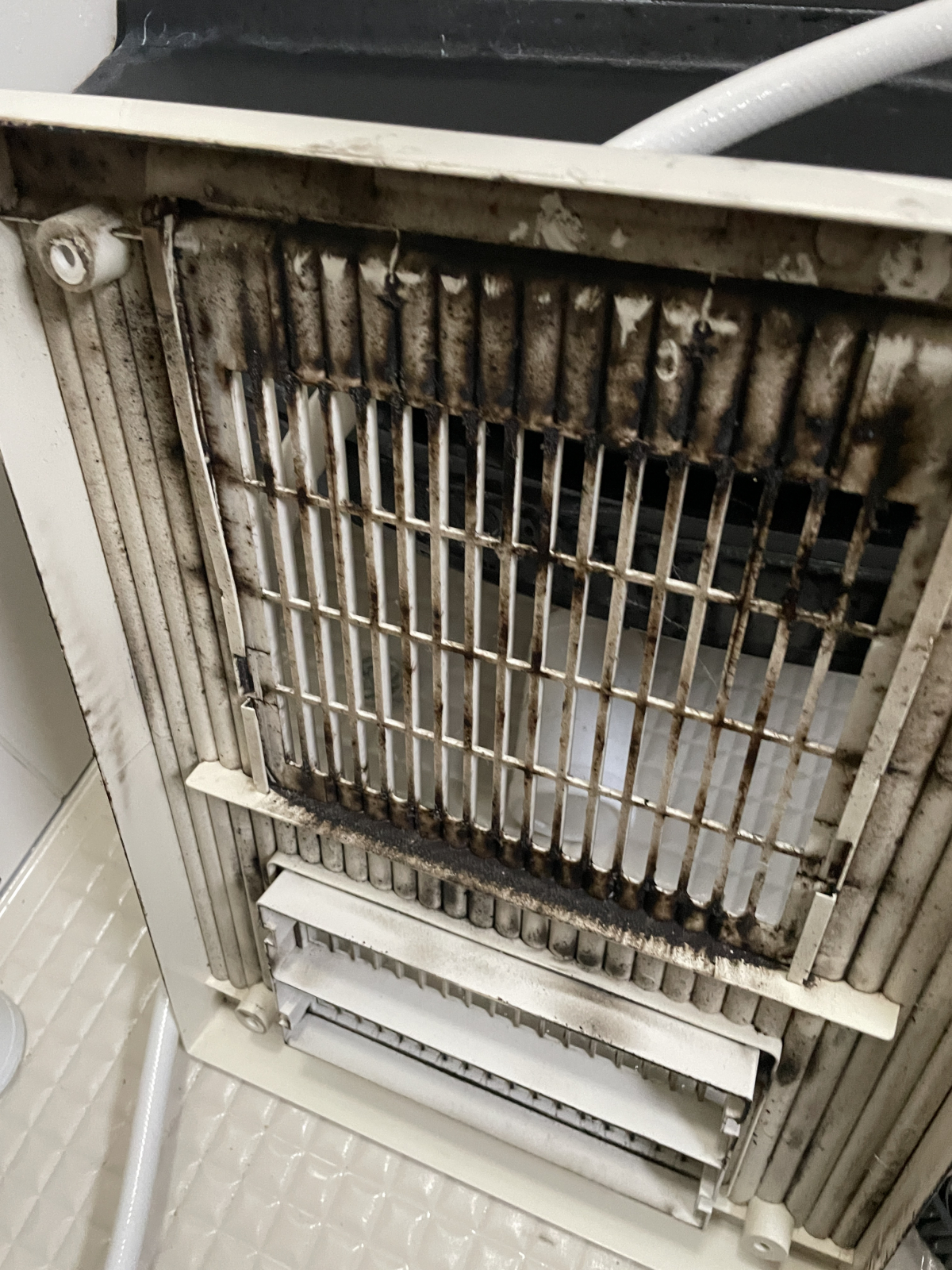 神奈川県横浜市南区の浴室乾燥機クリーニングの作業前1