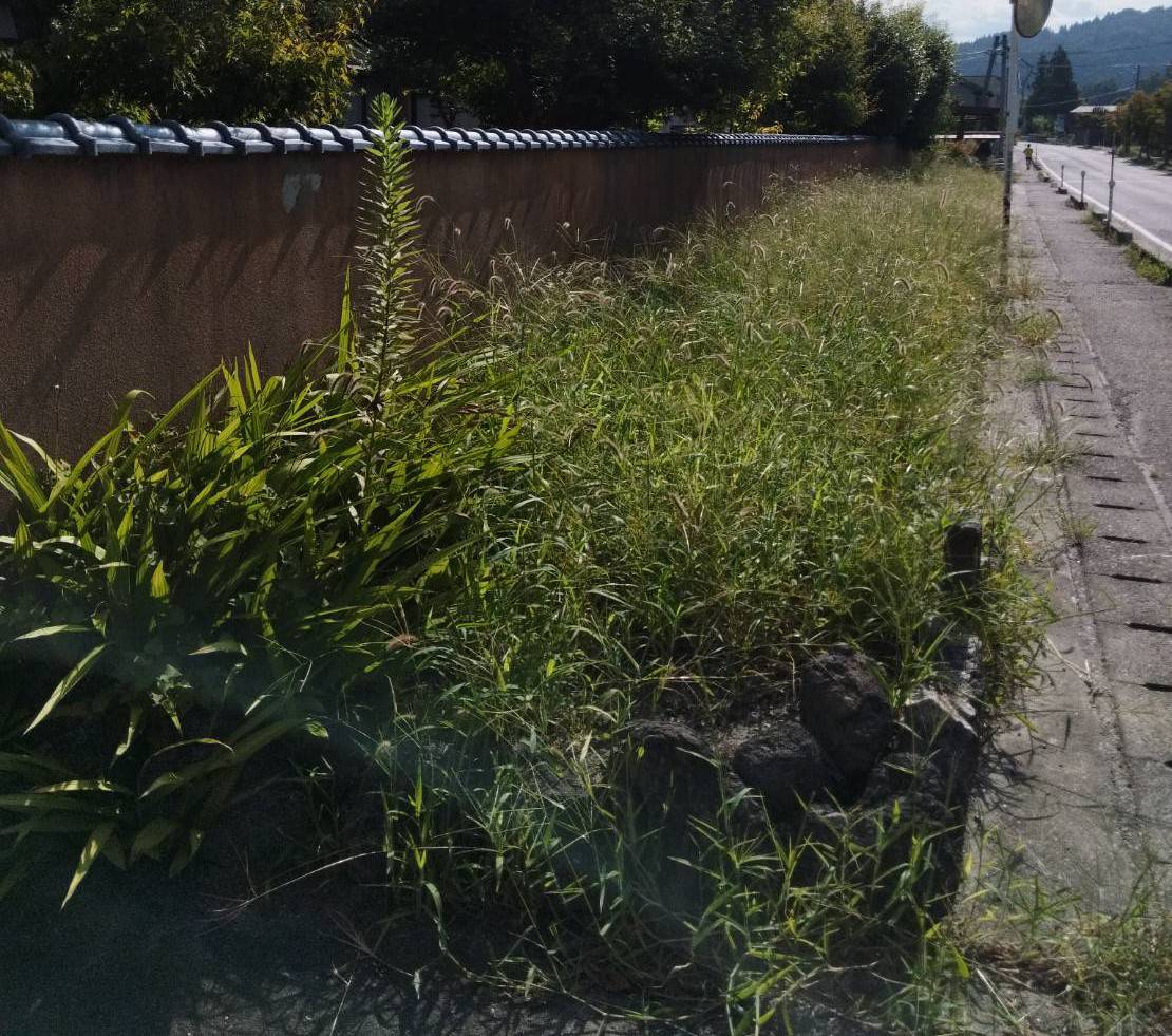 新潟県新潟市江南区所島の何でもわがまま定額サービスの作業前1