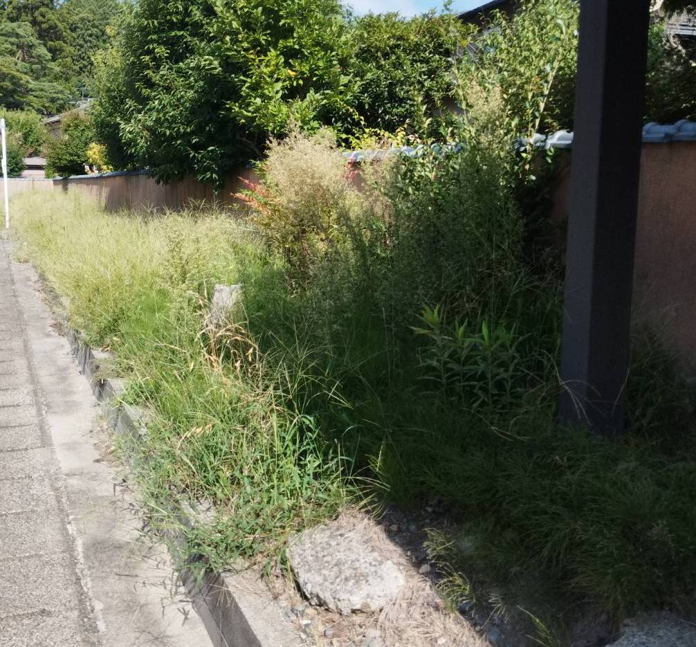 新潟県新潟市江南区所島の何でもわがまま定額サービスの作業前2