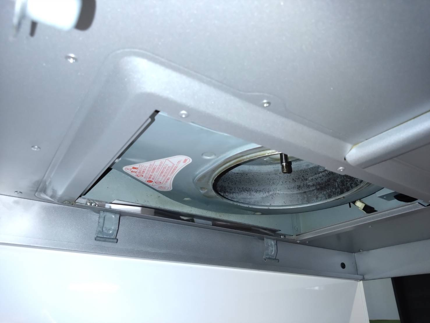 新潟県新潟市江南区所島のレンジフードクリーニングの作業後2