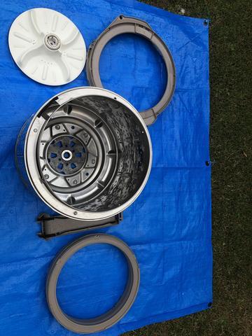 岩手県盛岡市の洗濯機分解クリーニングの作業後2