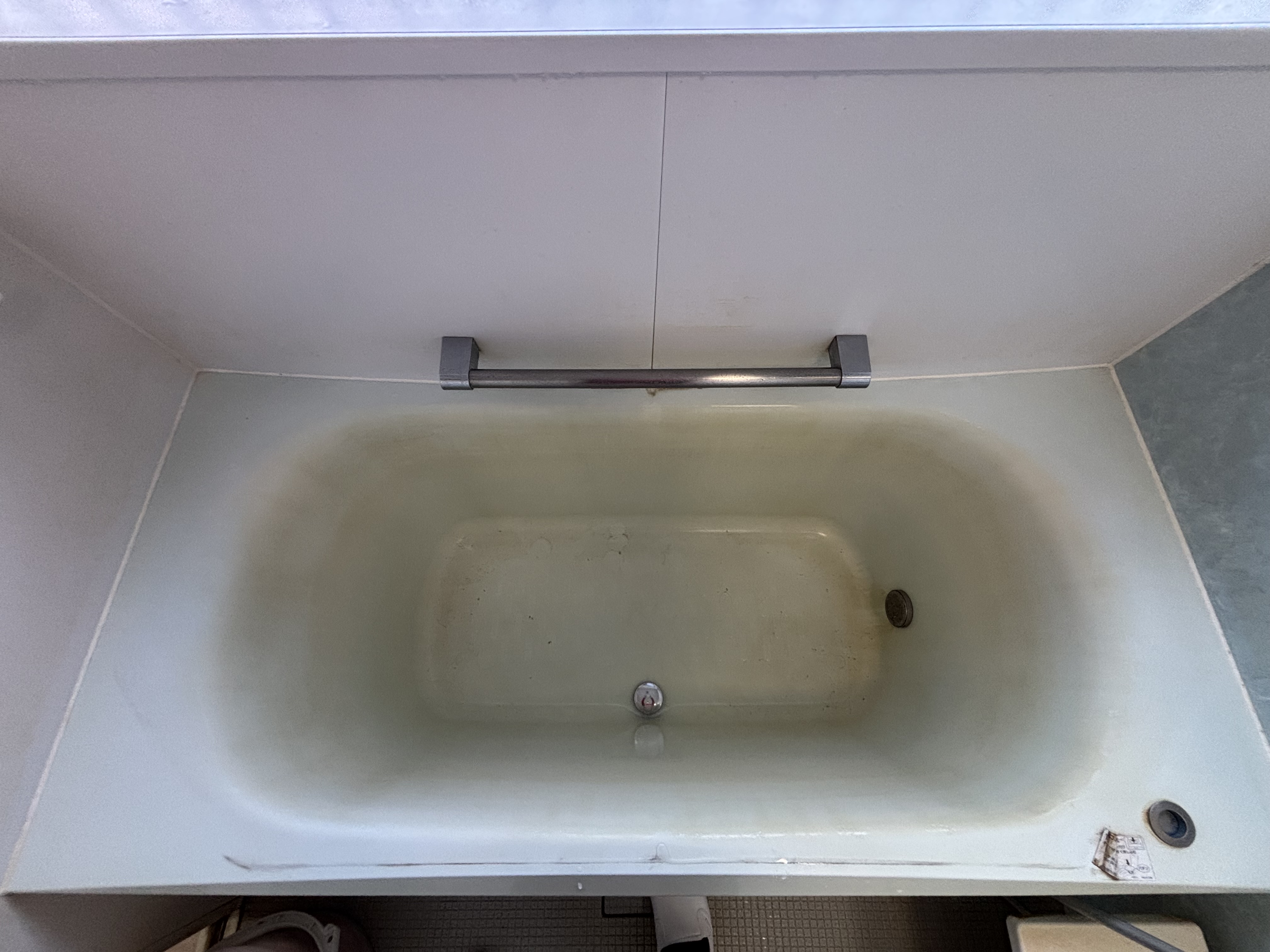 埼玉県さいたま市緑区上野田の浴室・お風呂クリーニングの作業前1