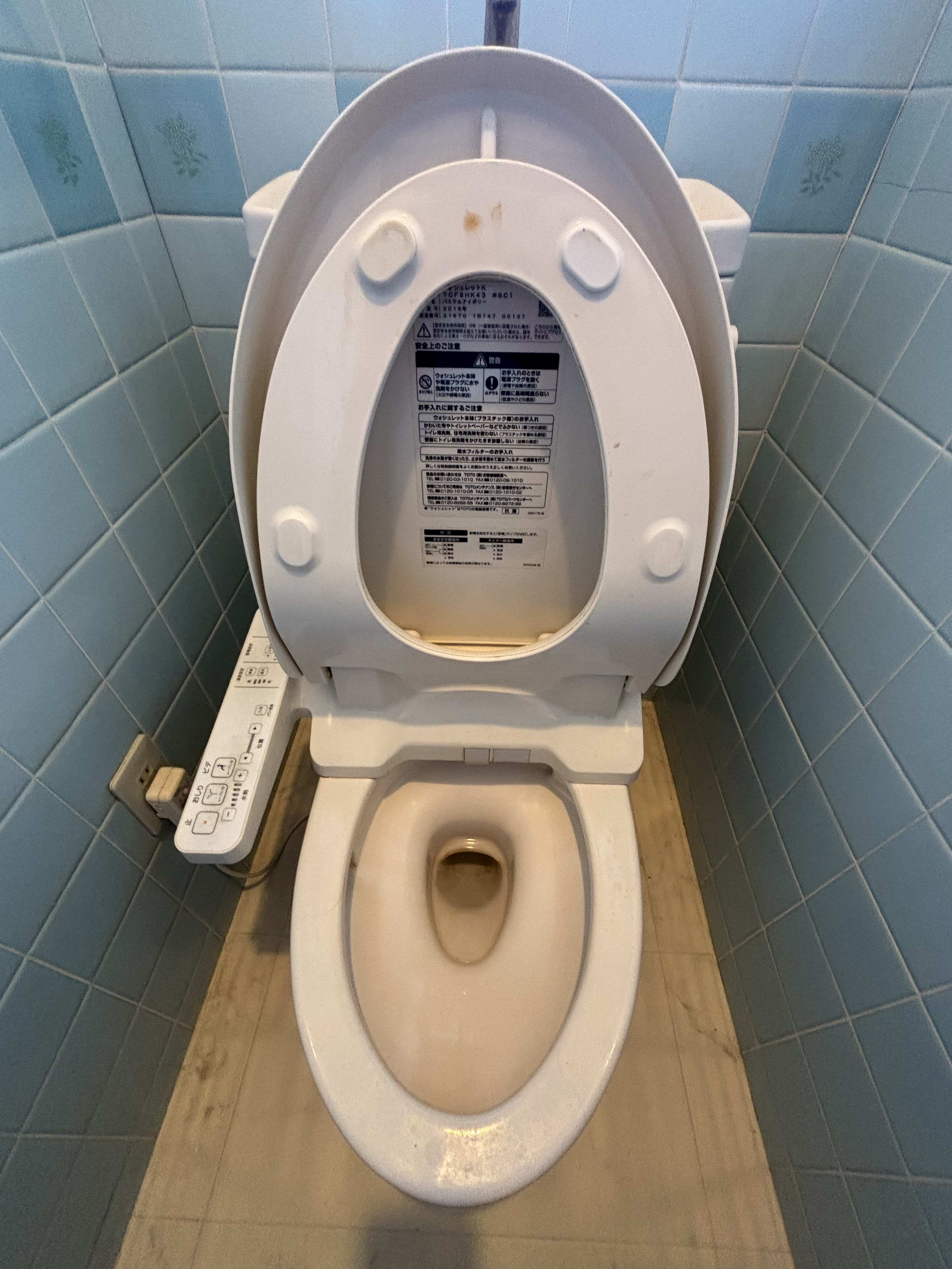 埼玉県さいたま市緑区上野田のトイレクリーニングの作業前1