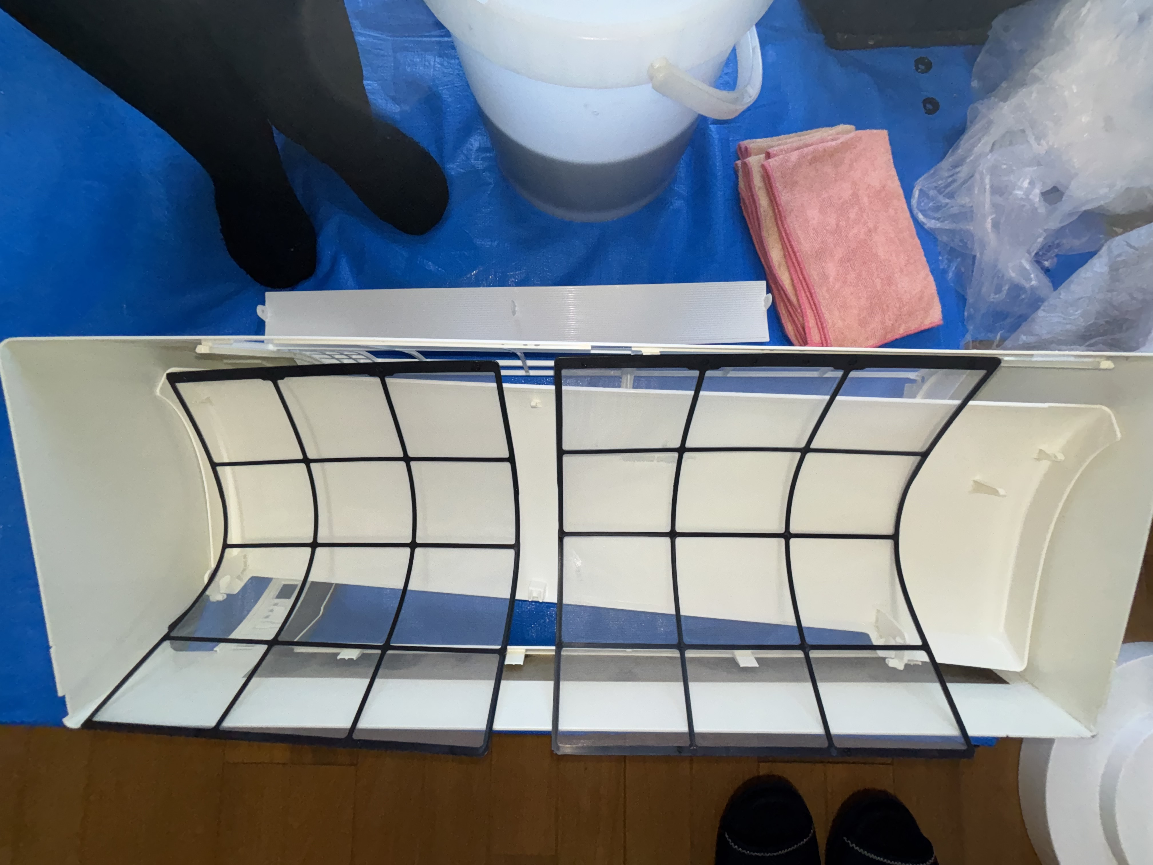 埼玉県蕨市錦町の壁掛けエアコンの作業後3