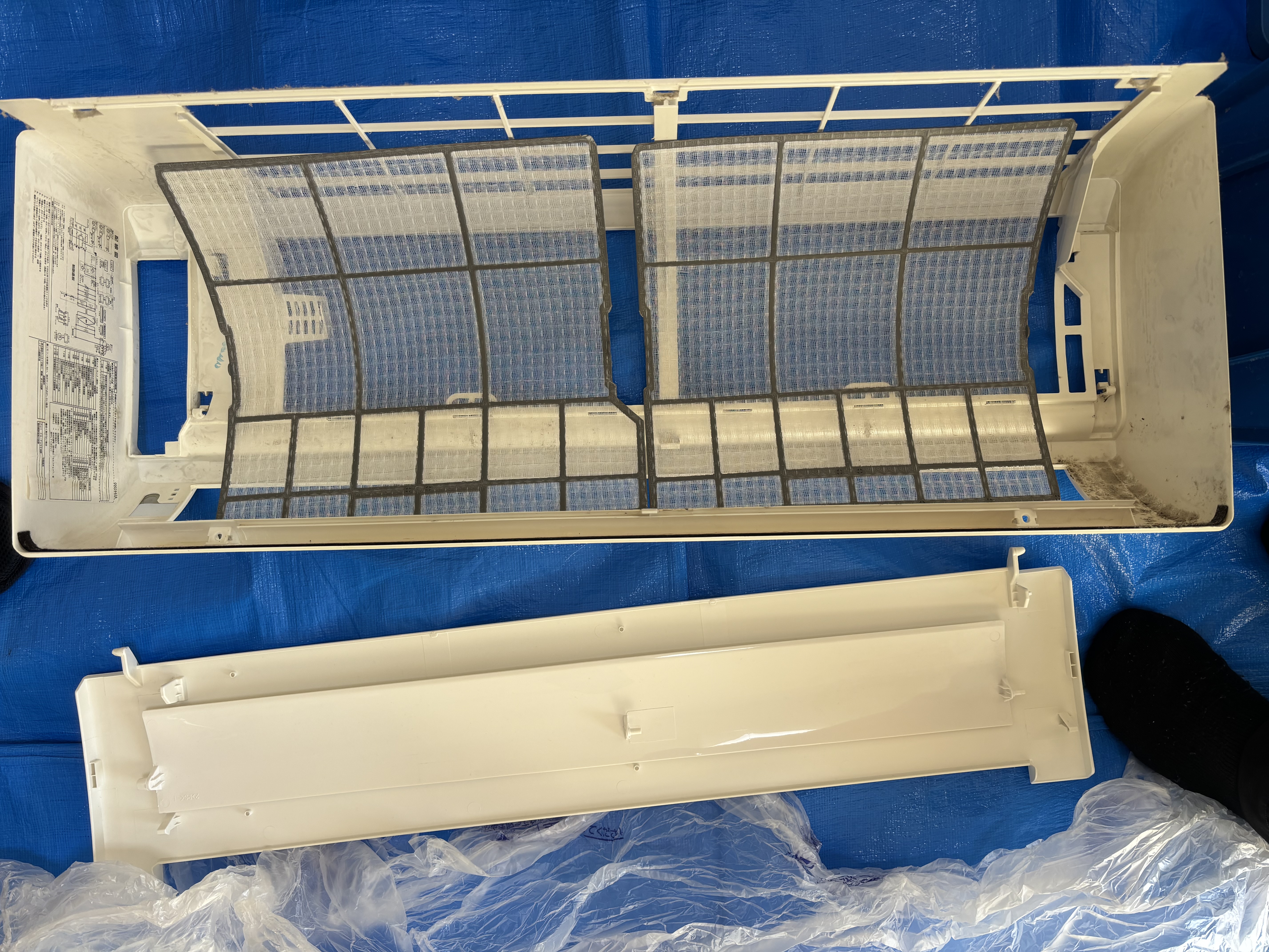 埼玉県さいたま市浦和区高砂の壁掛けエアコンの作業前3