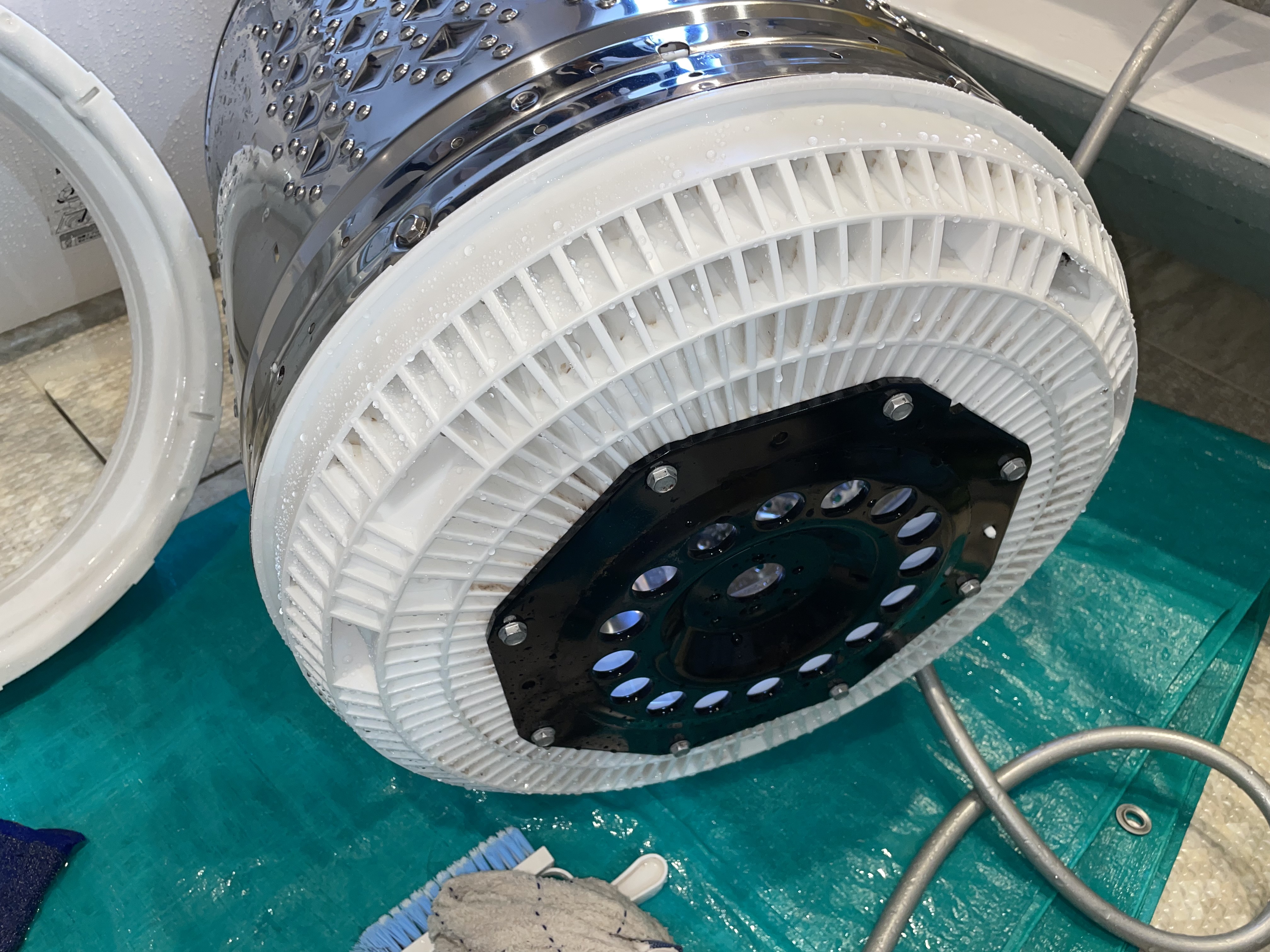 愛知県名古屋市千種区の洗濯機分解クリーニングの作業後2