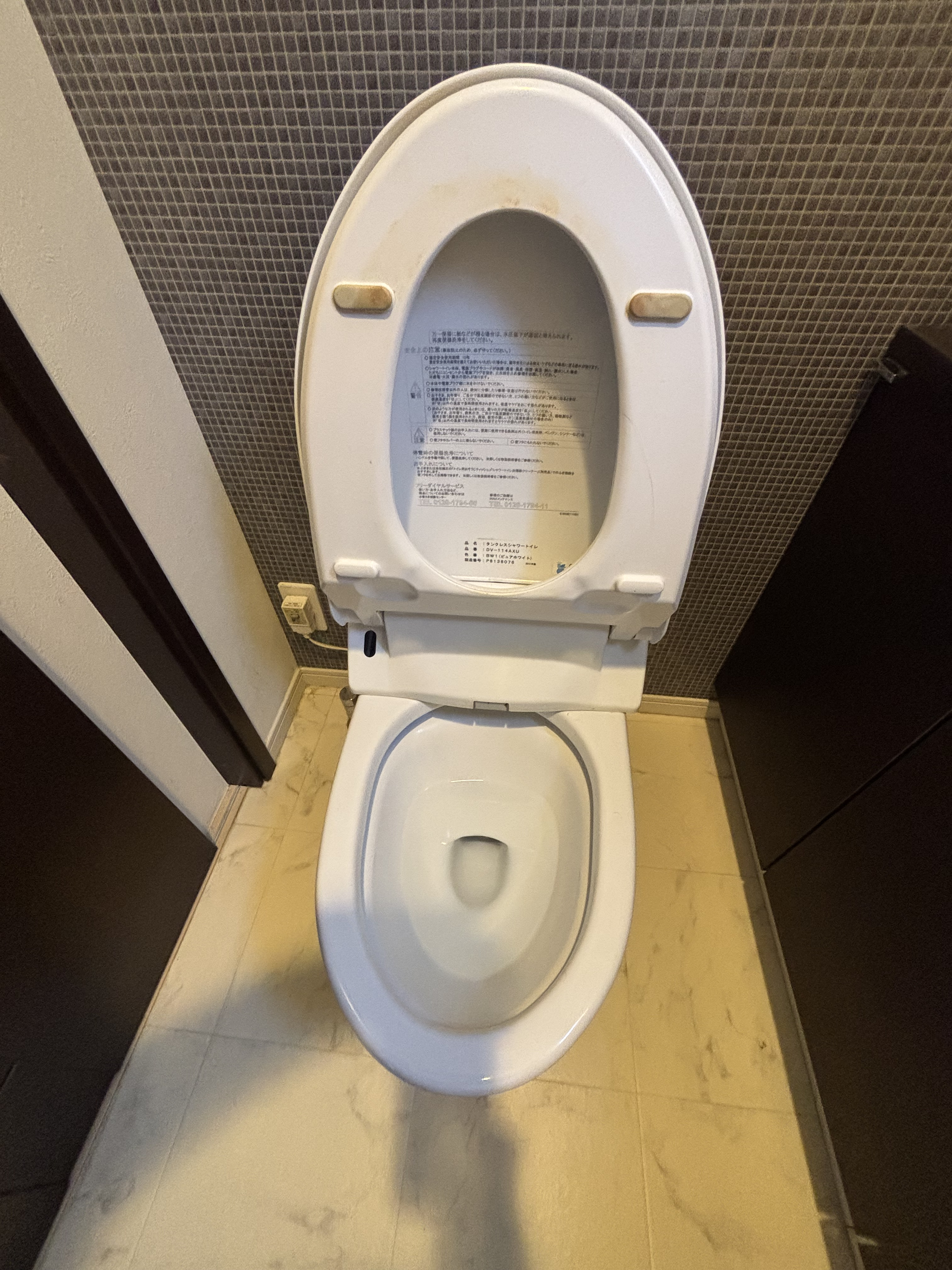 埼玉県越谷市のトイレクリーニングの作業前3