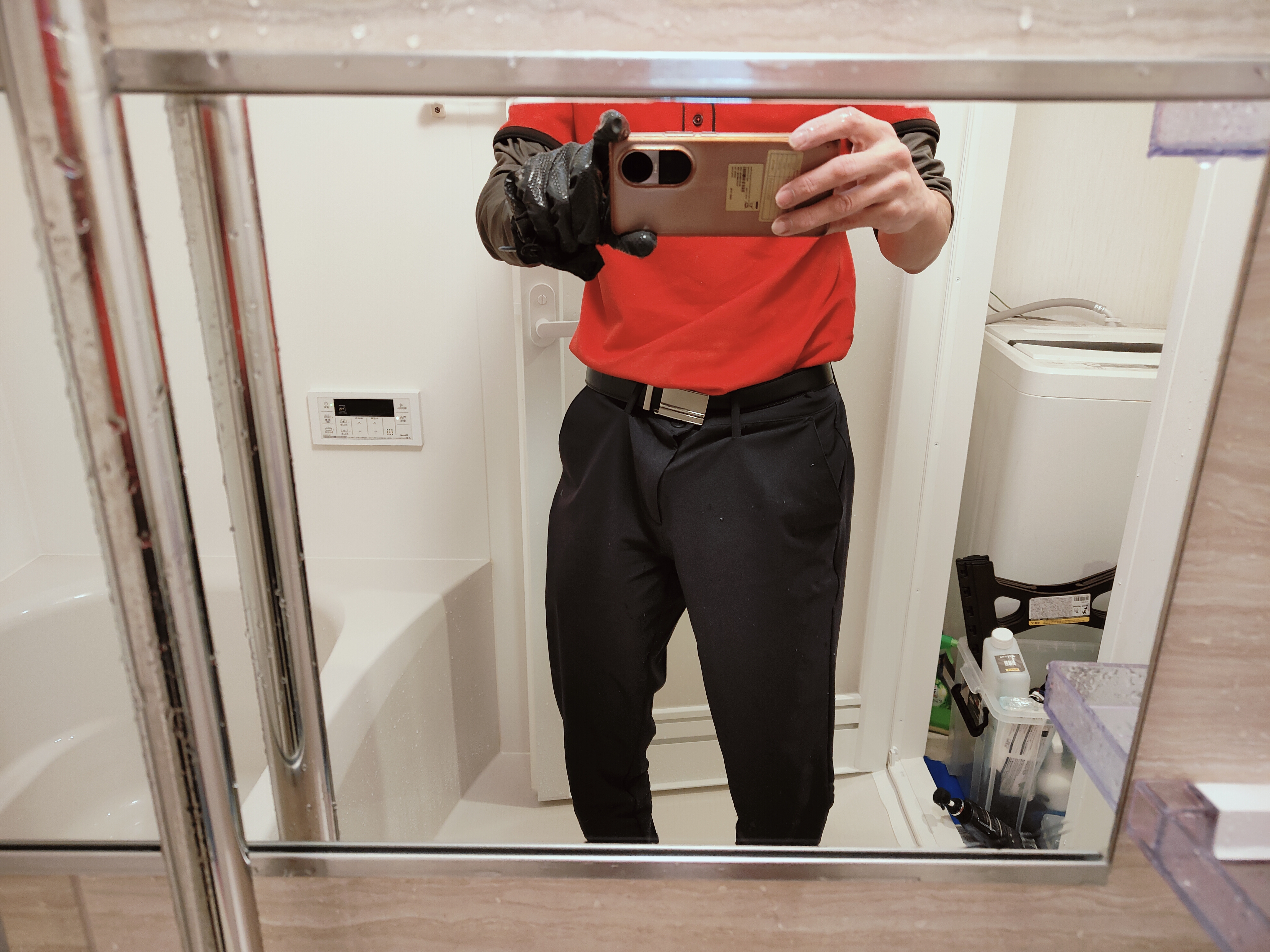 大阪府池田市栄本町の浴室・お風呂クリーニングの作業後1