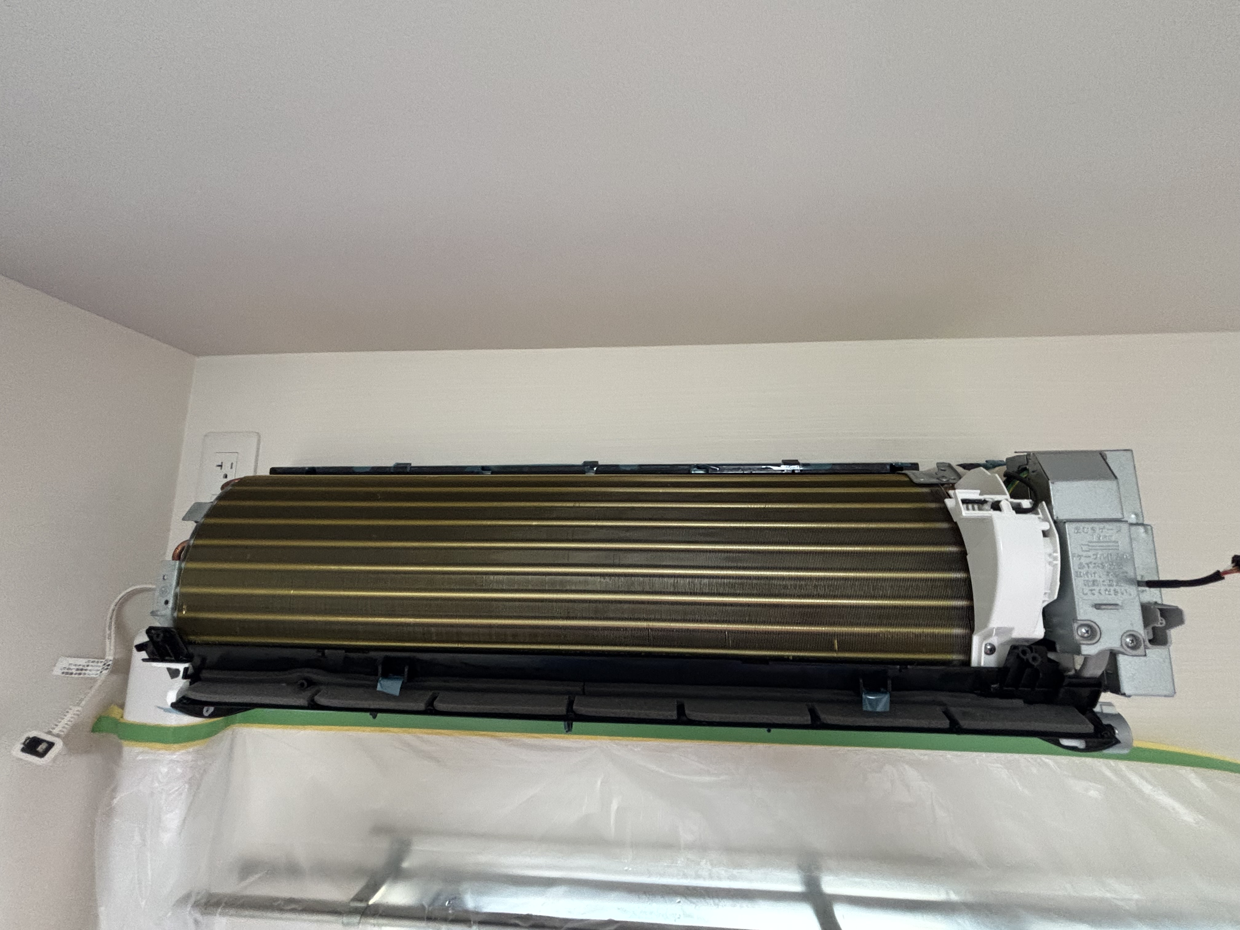 埼玉県さいたま市南区の壁掛けエアコンの作業後1