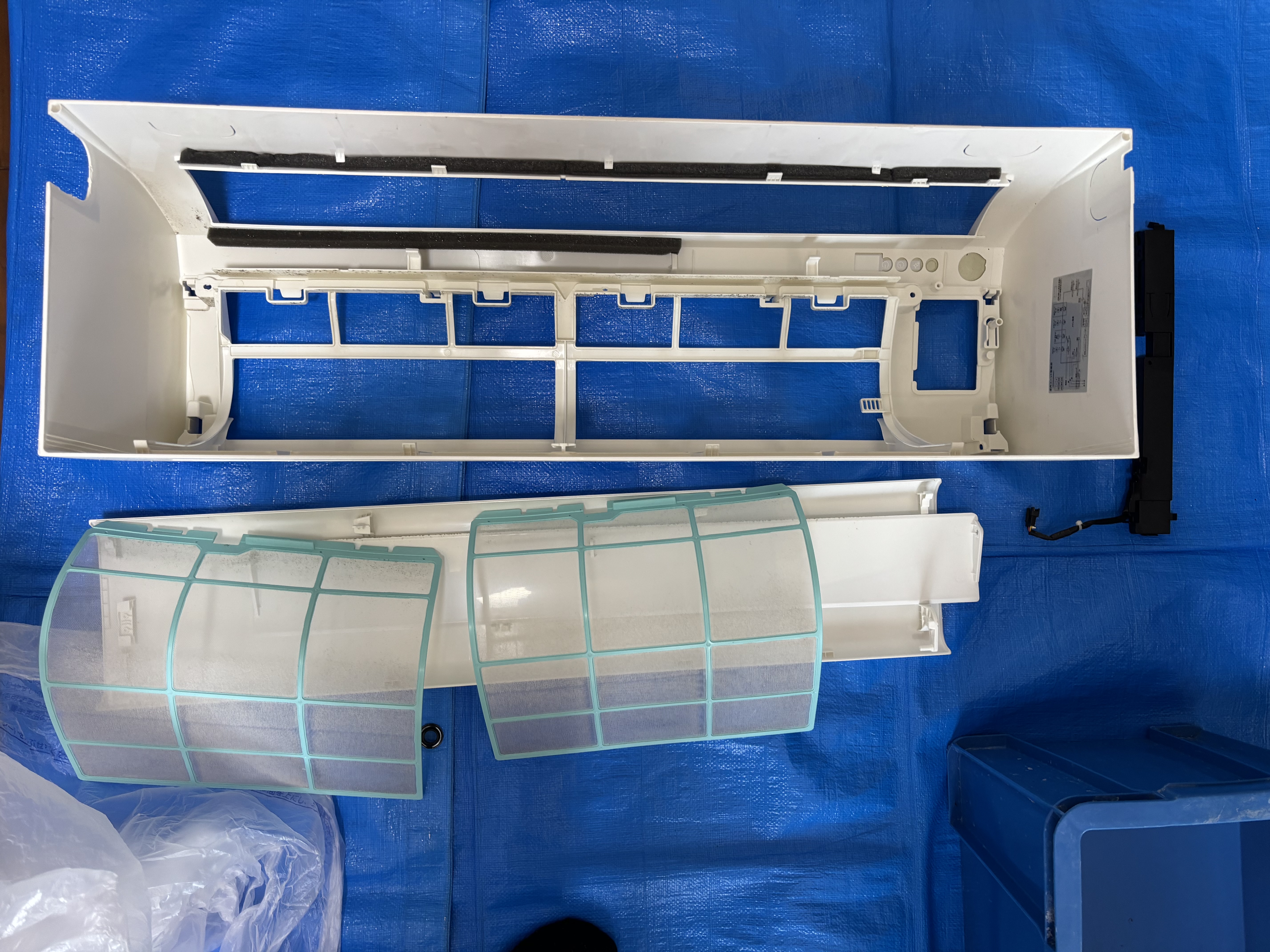 埼玉県さいたま市南区の壁掛けエアコンの作業前3