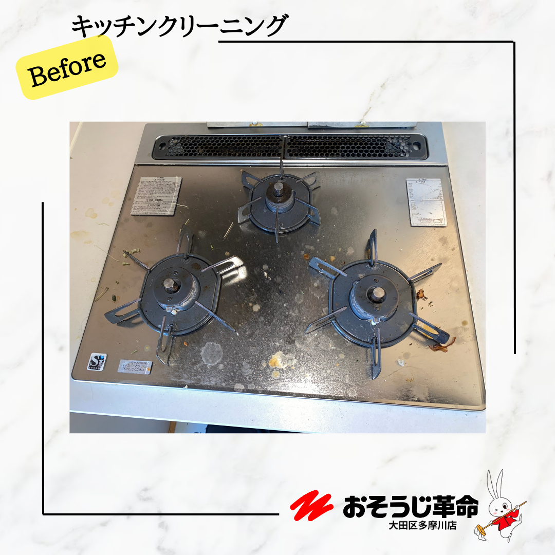 東京都大田区下丸子の一般家庭向け定期清掃サービスの作業前1