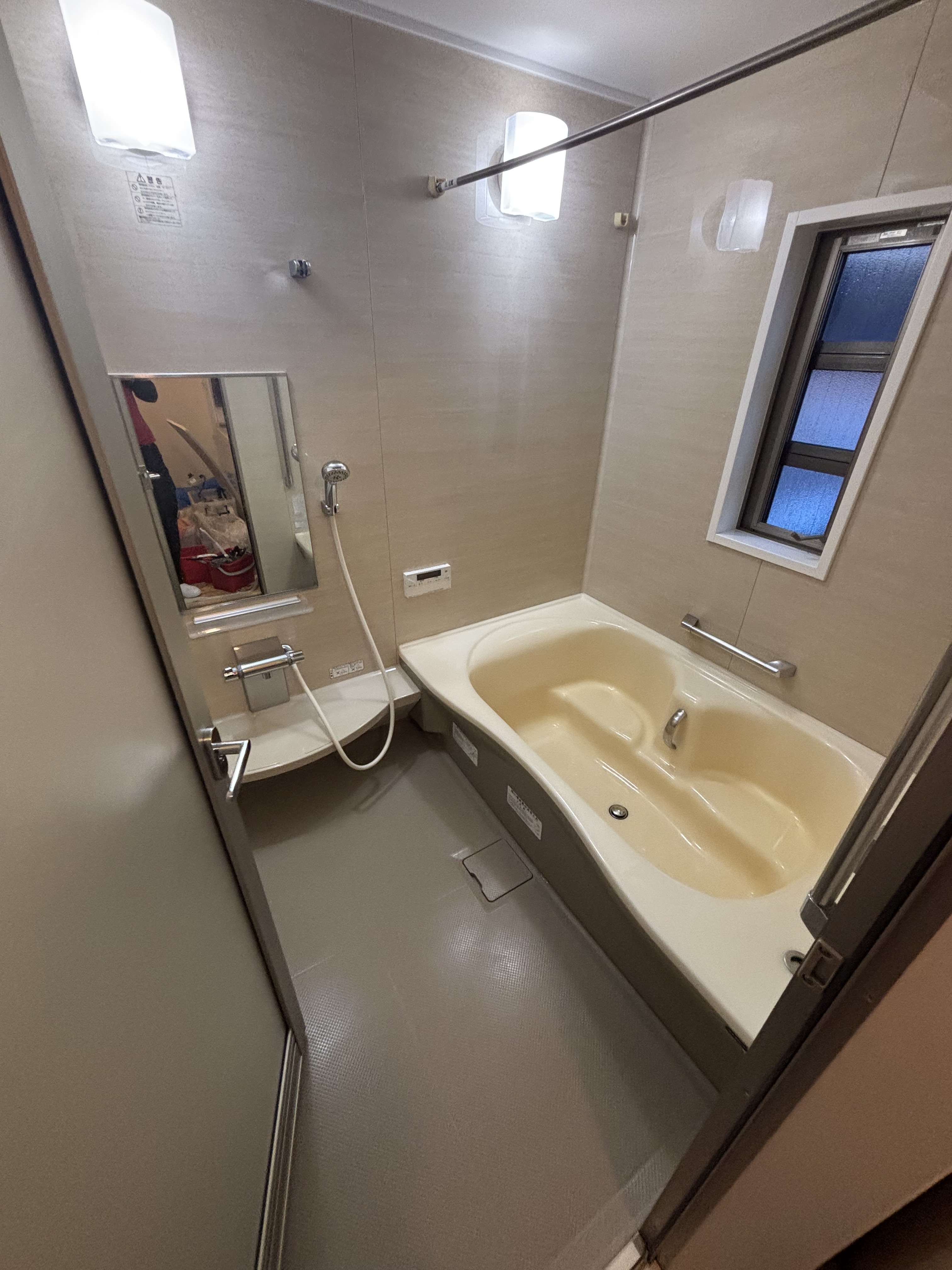 埼玉県白岡市の浴室・お風呂クリーニングの作業後1