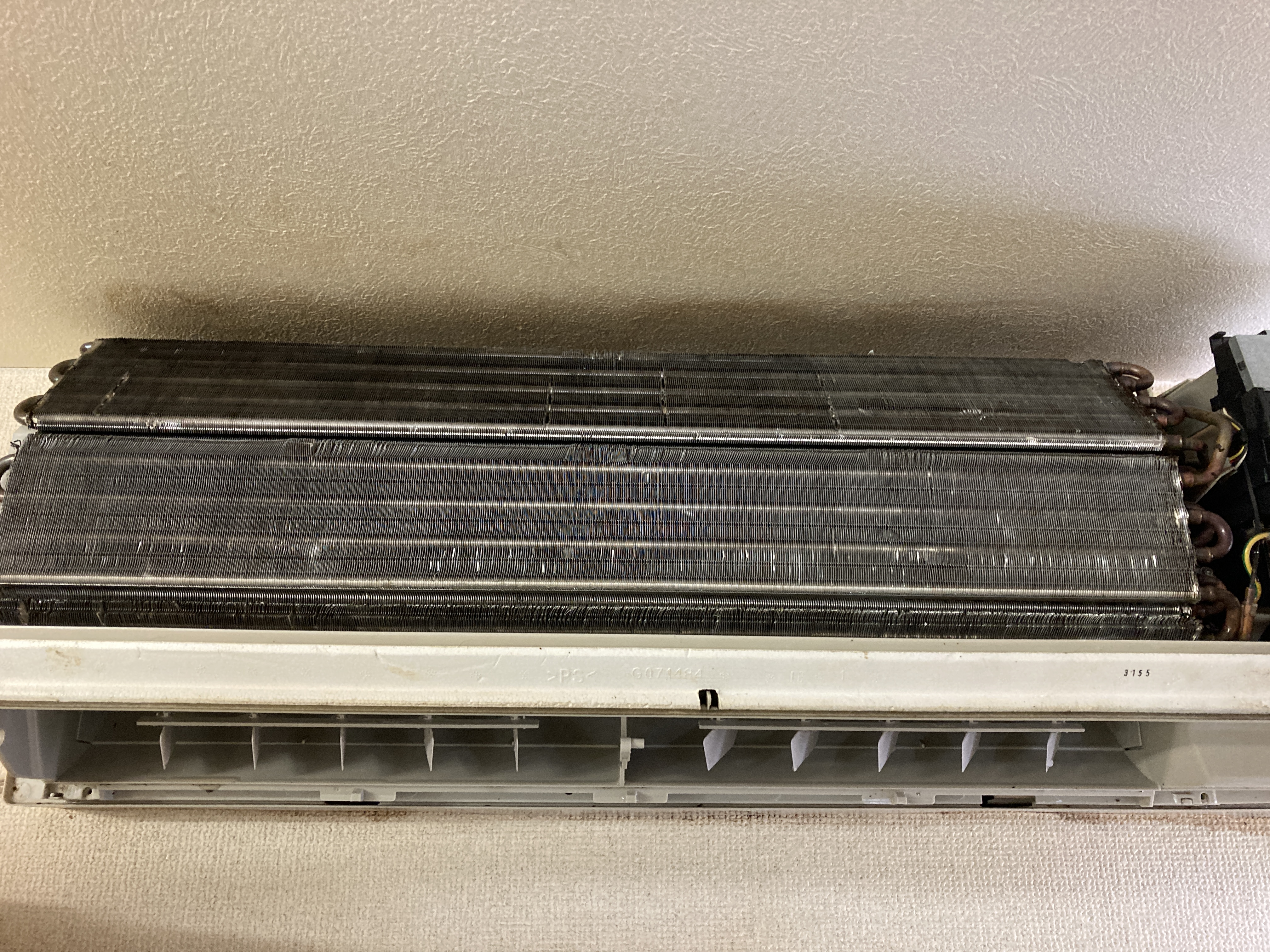 京都府京都市北区柴野下門前町の壁掛けエアコンの作業後1