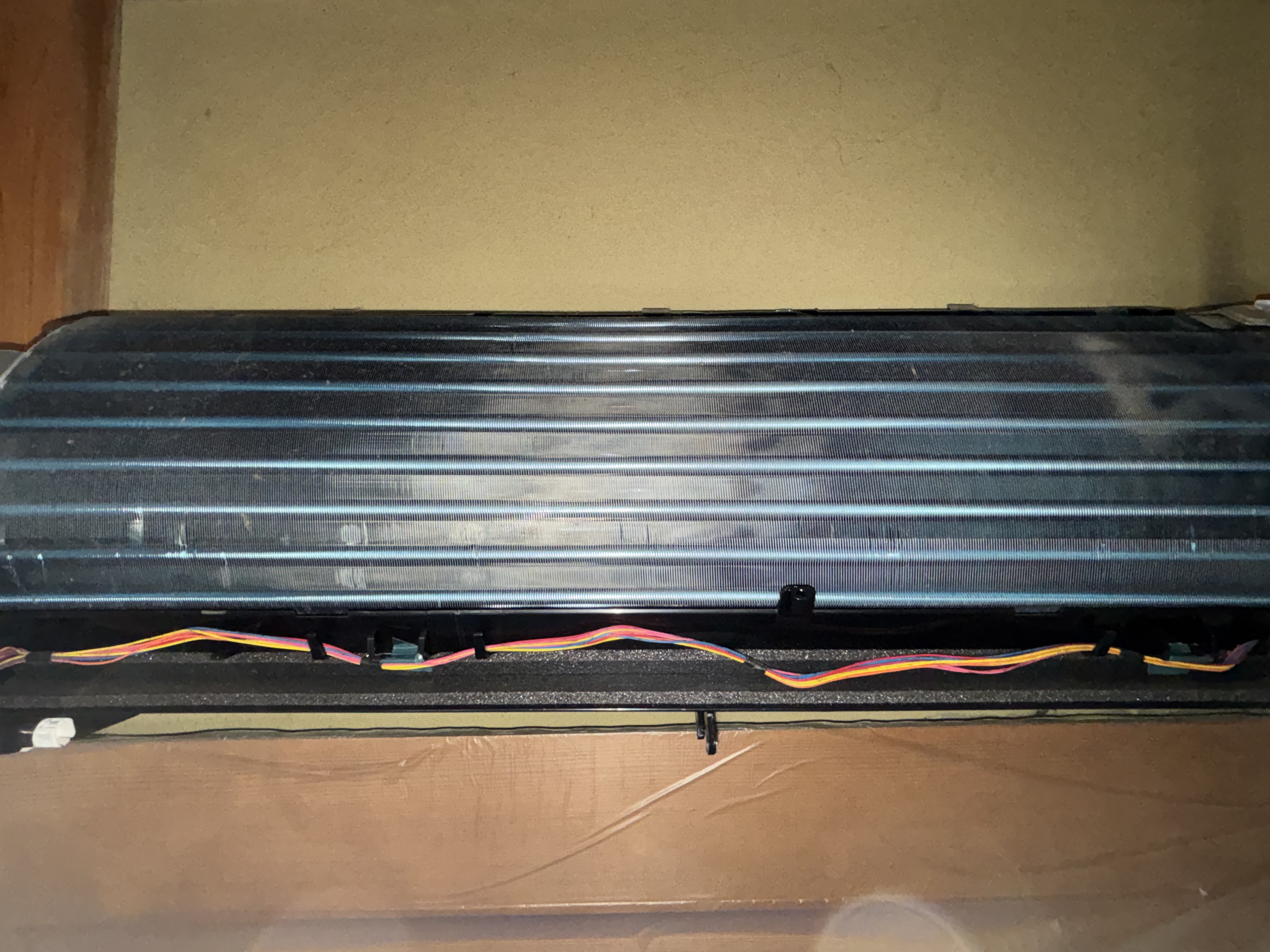 埼玉県さいたま市見沼区のお掃除機能付きエアコンの作業前1