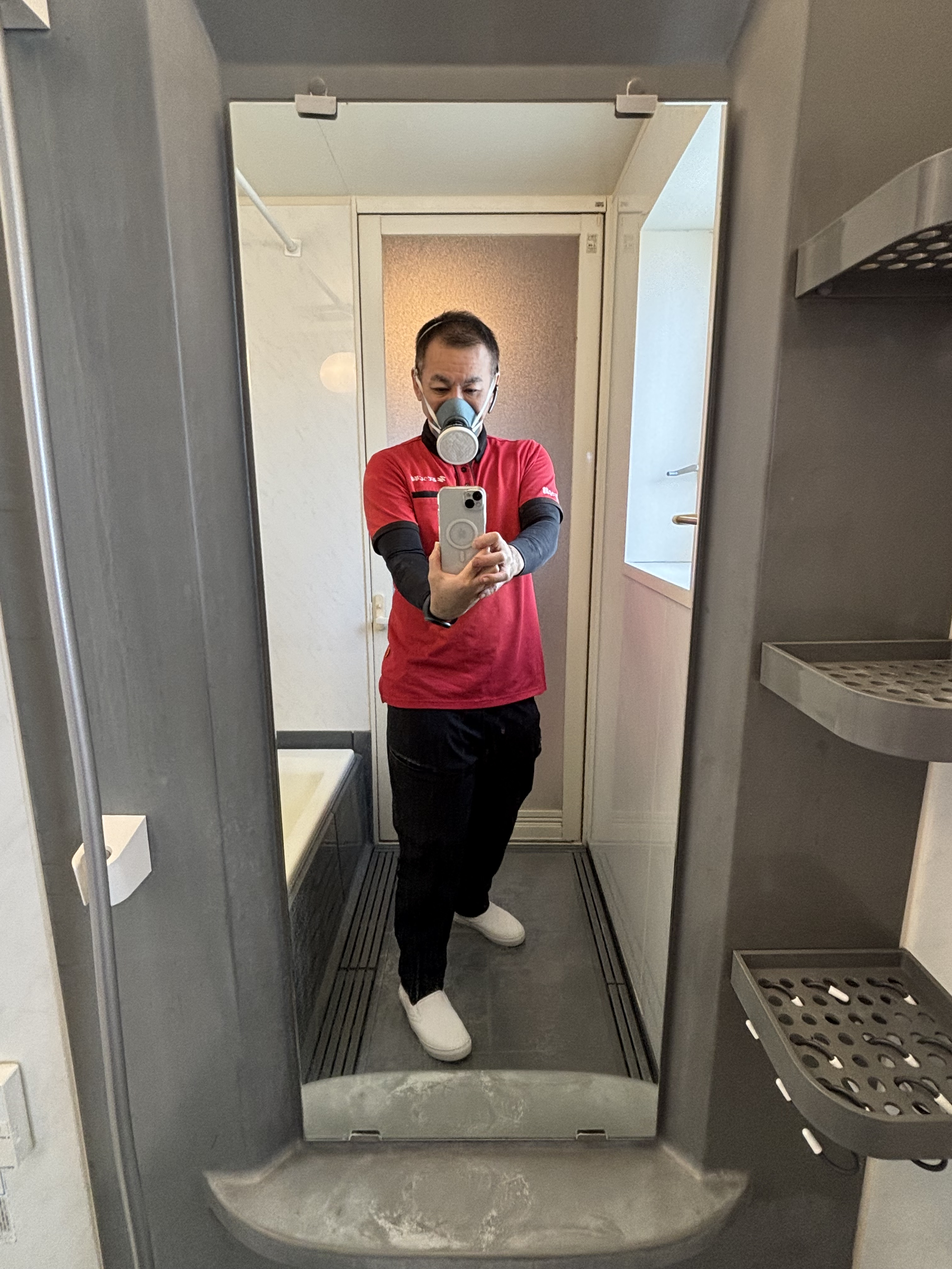 埼玉県川口市の浴室・お風呂クリーニングの作業前1