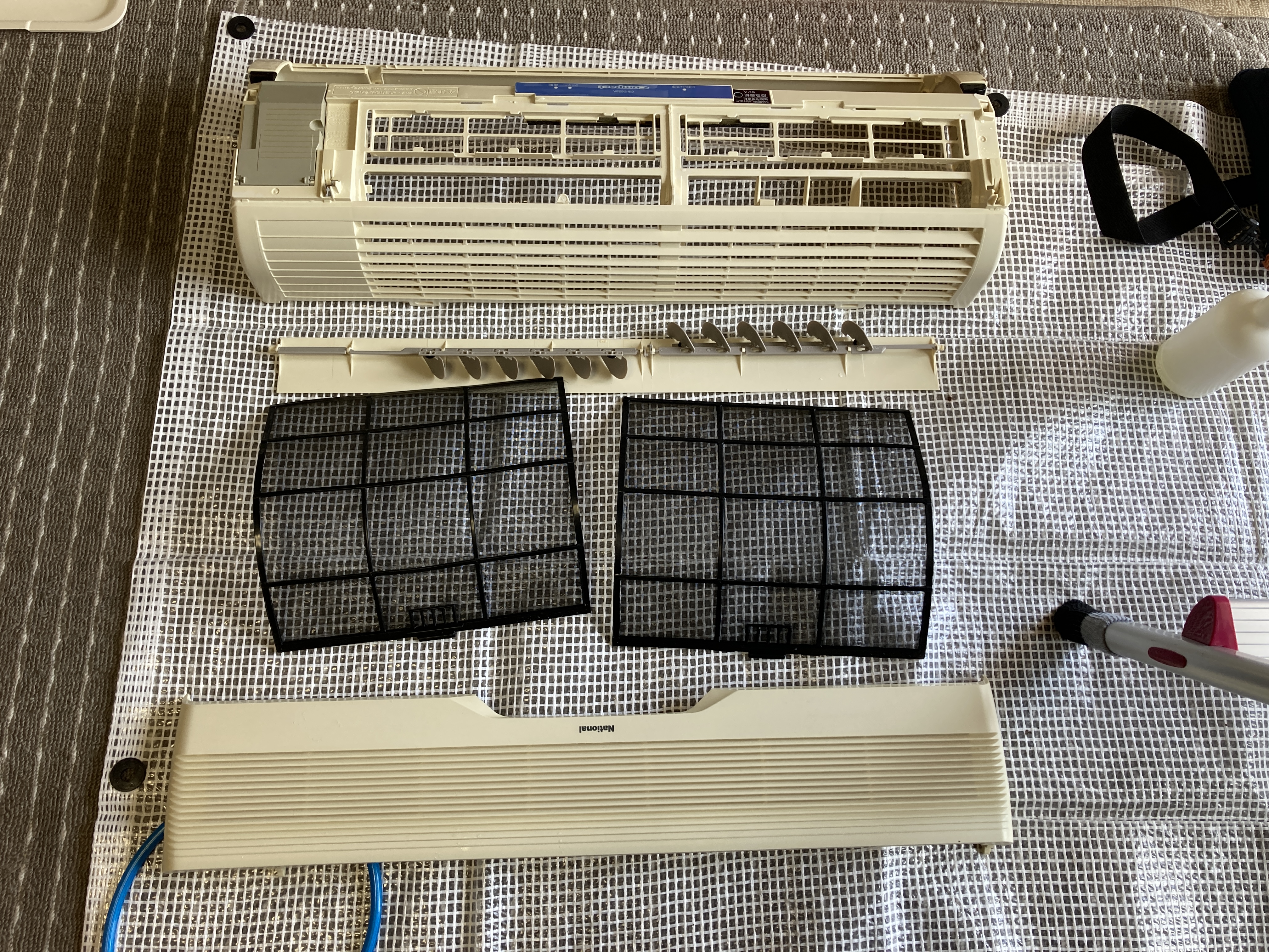 京都府京都市伏見区向島二ノ丸町の壁掛けエアコンの作業後1