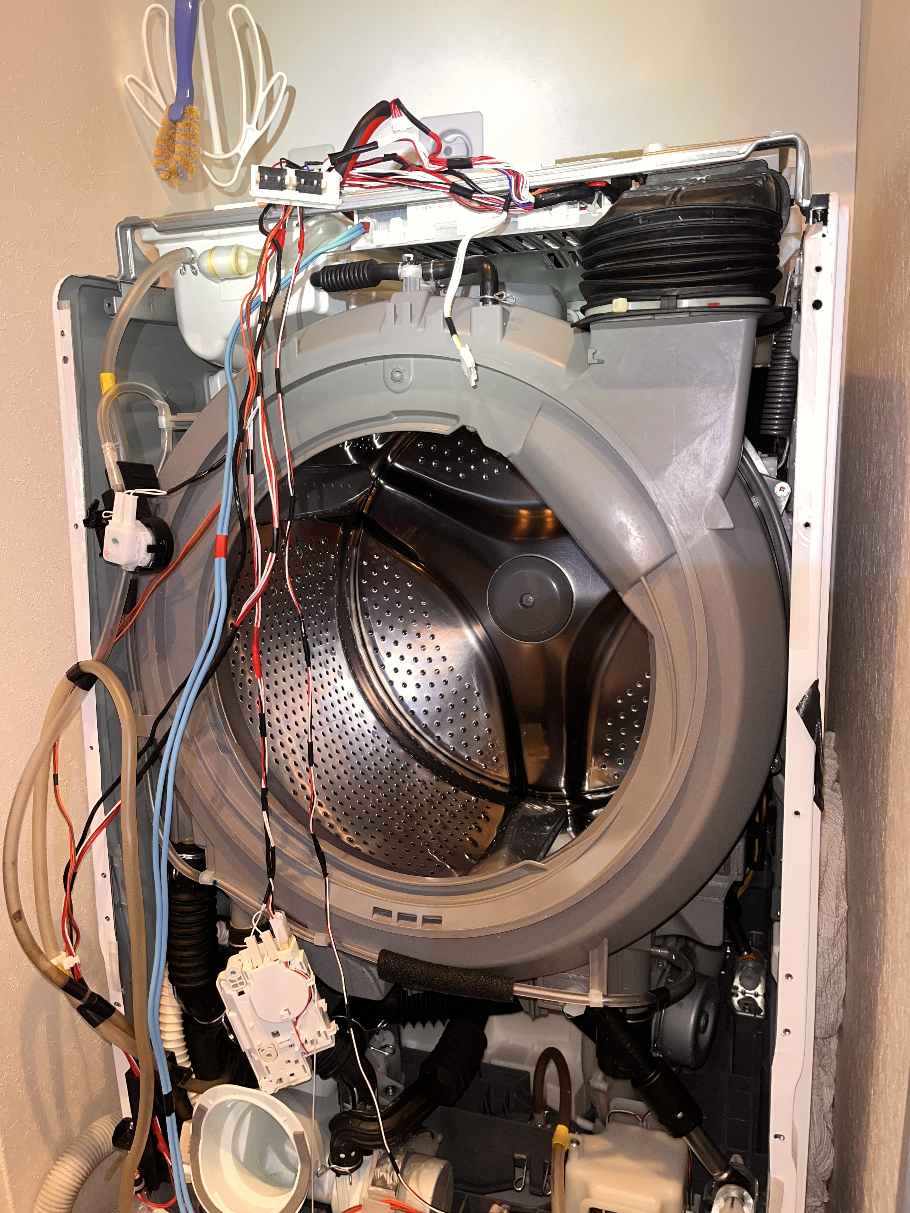 埼玉県川越市の洗濯機分解クリーニングの作業後1