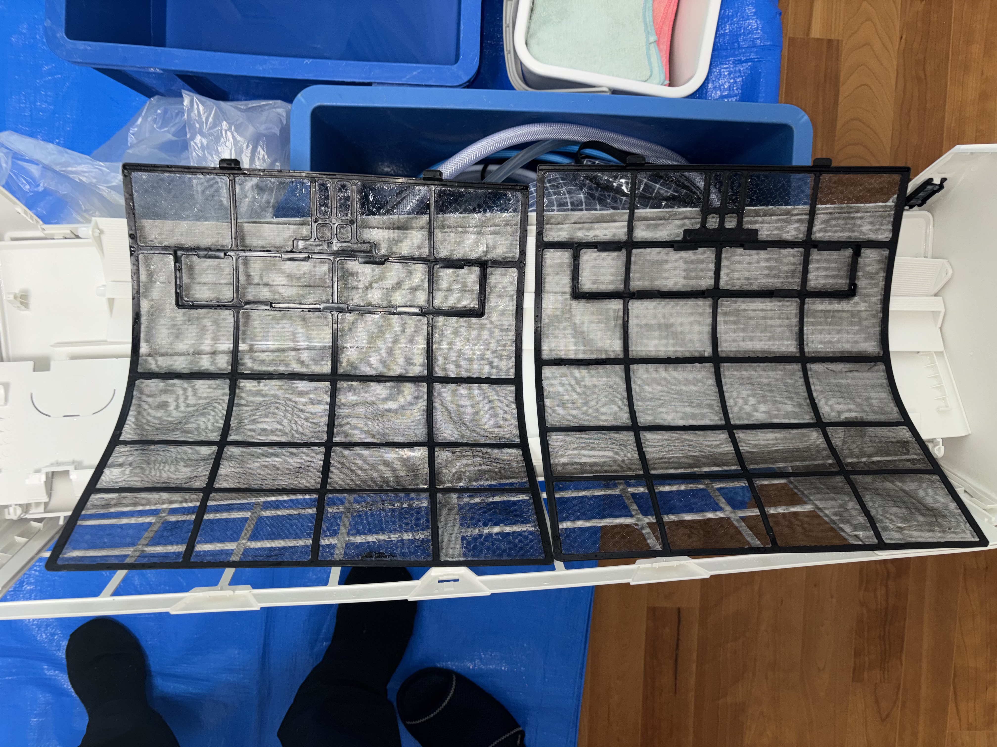 埼玉県久喜市の壁掛けエアコンの作業後3