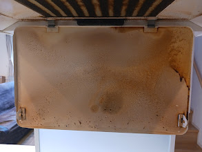 神奈川県横浜市鶴見区のレンジフードクリーニングの作業前1