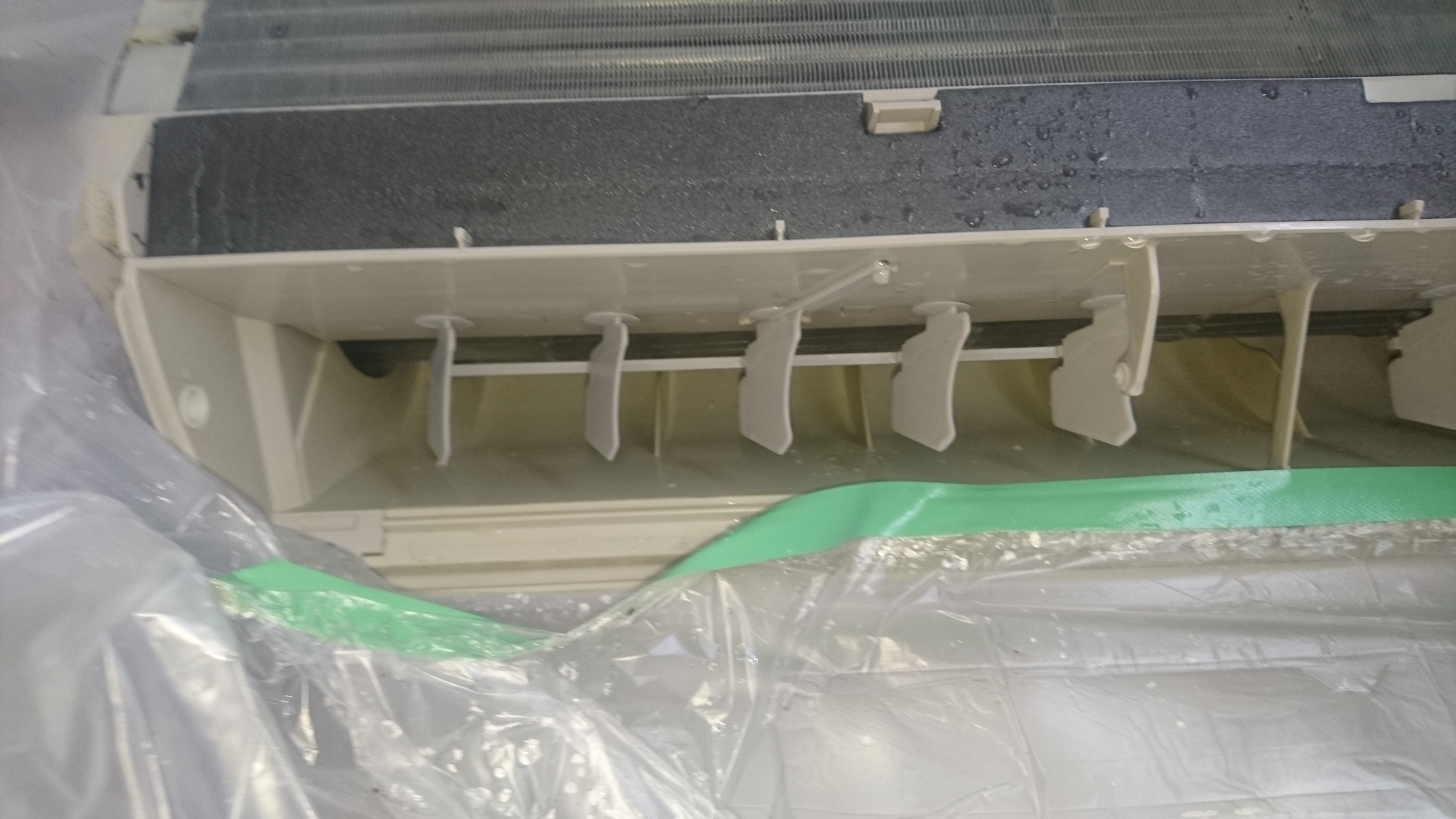 東京都小平市の壁掛けエアコンの作業後1