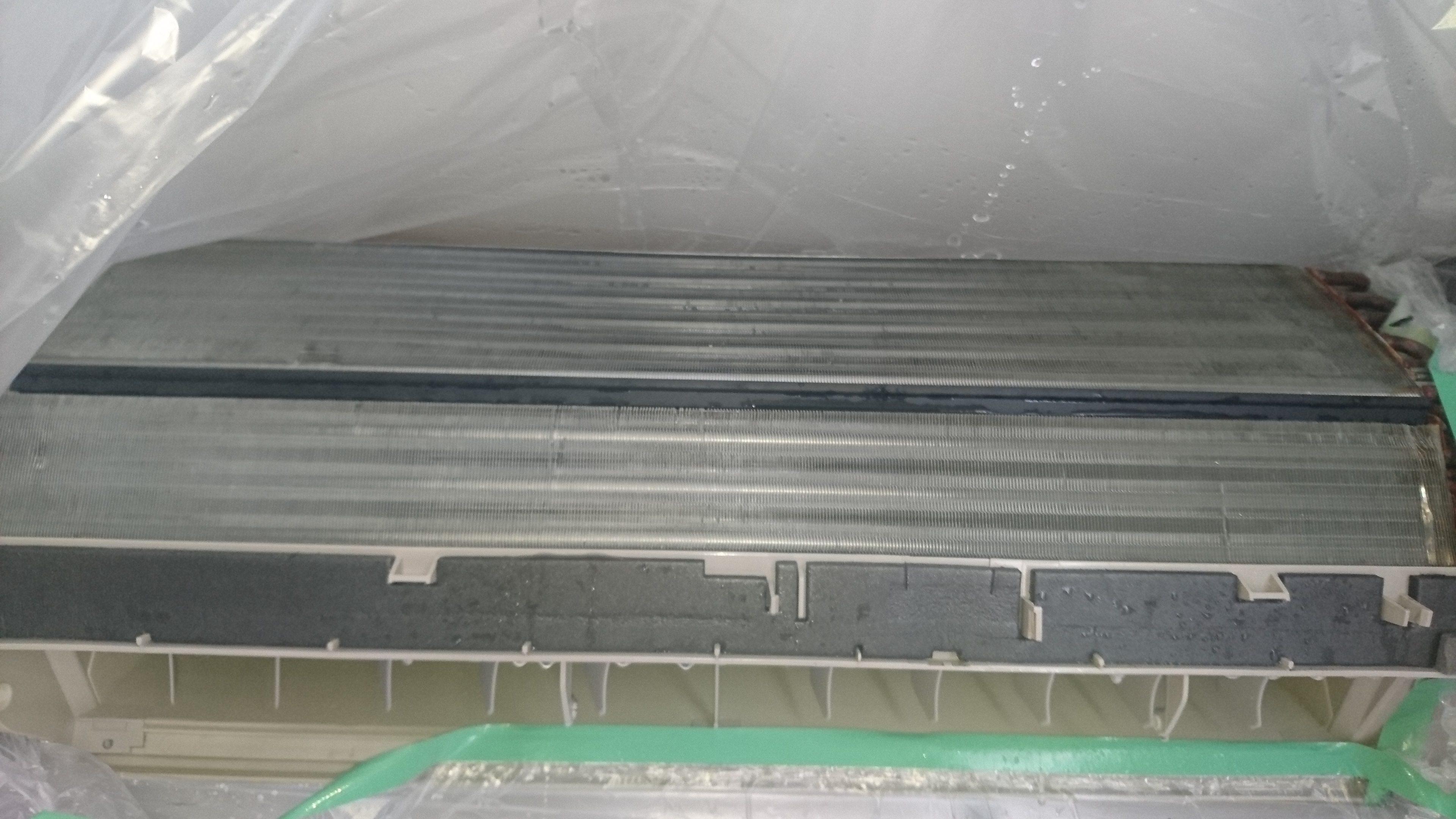 東京都小平市の壁掛けエアコンの作業後2