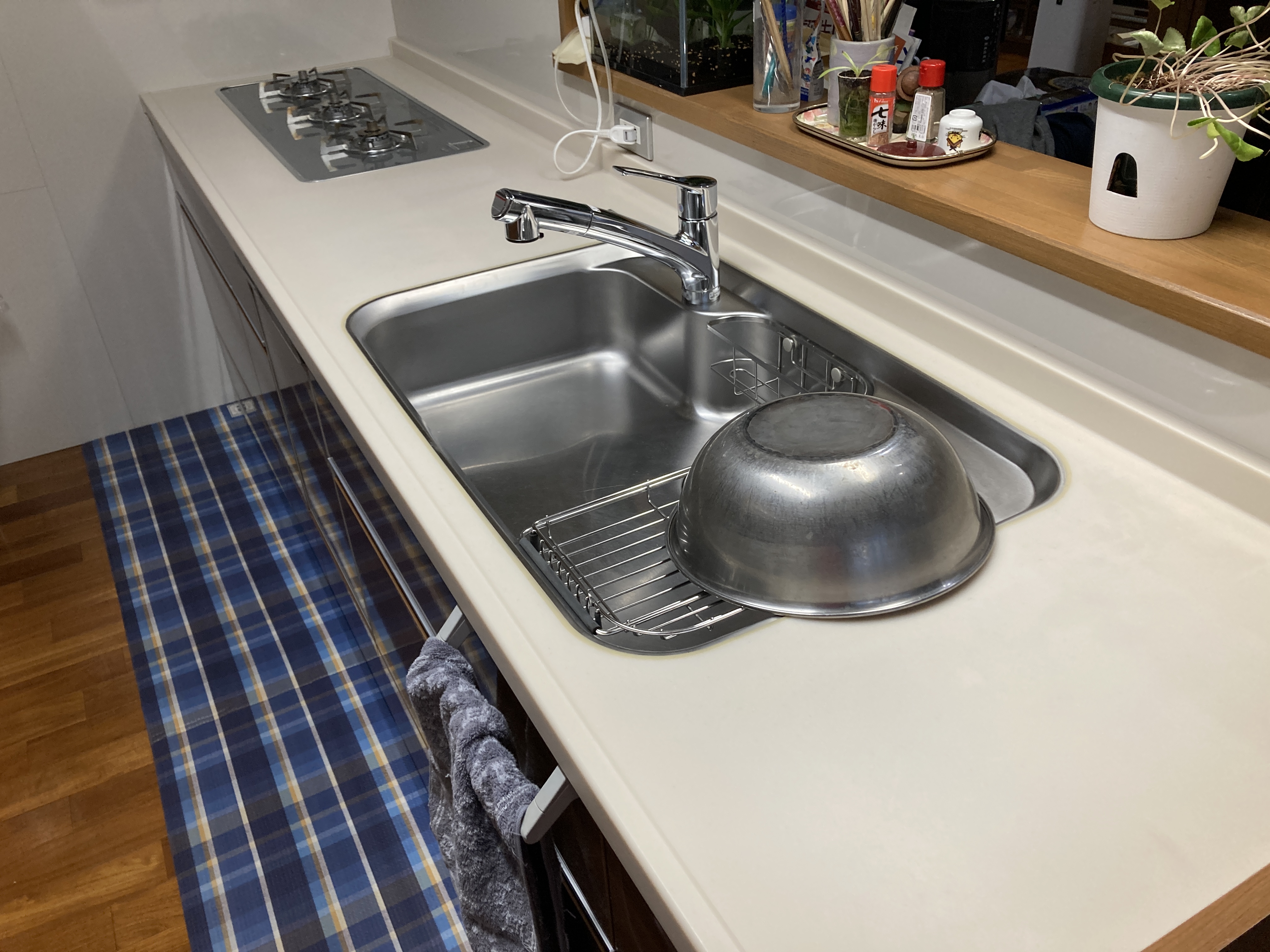 京都府京都市南区上鳥羽城ケ前町のキッチンクリーニングの作業後1