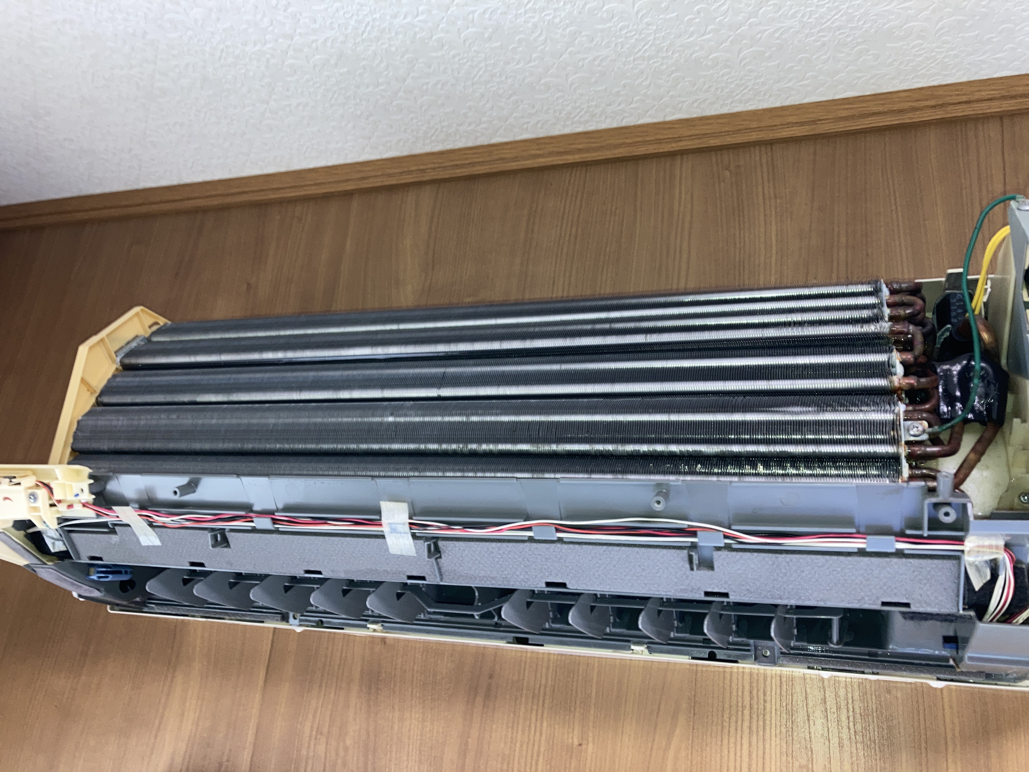 京都府京都市左京区岩倉三宅町のお掃除機能付きエアコンの作業後1