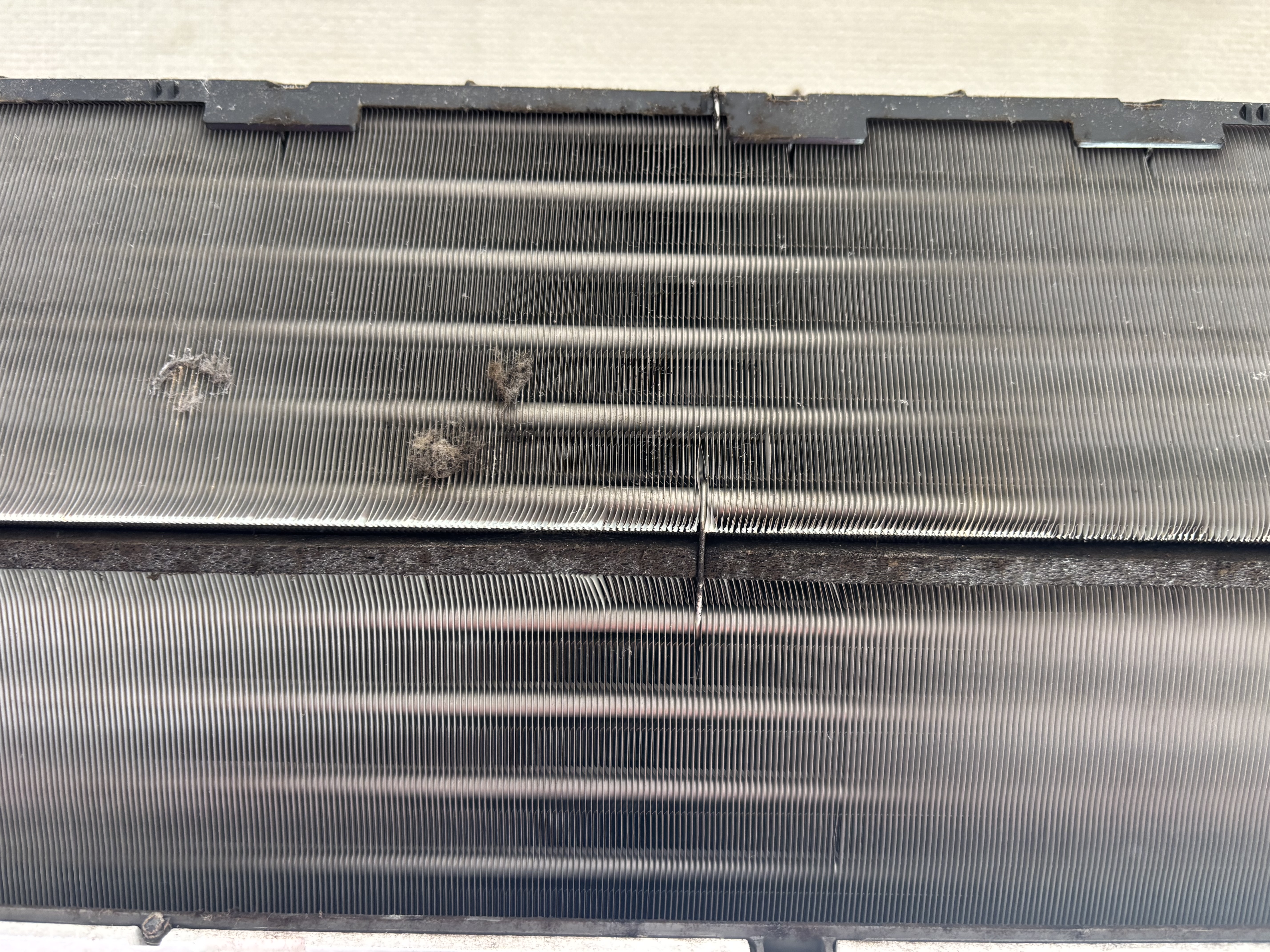 埼玉県和光市の壁掛けエアコンの作業前2