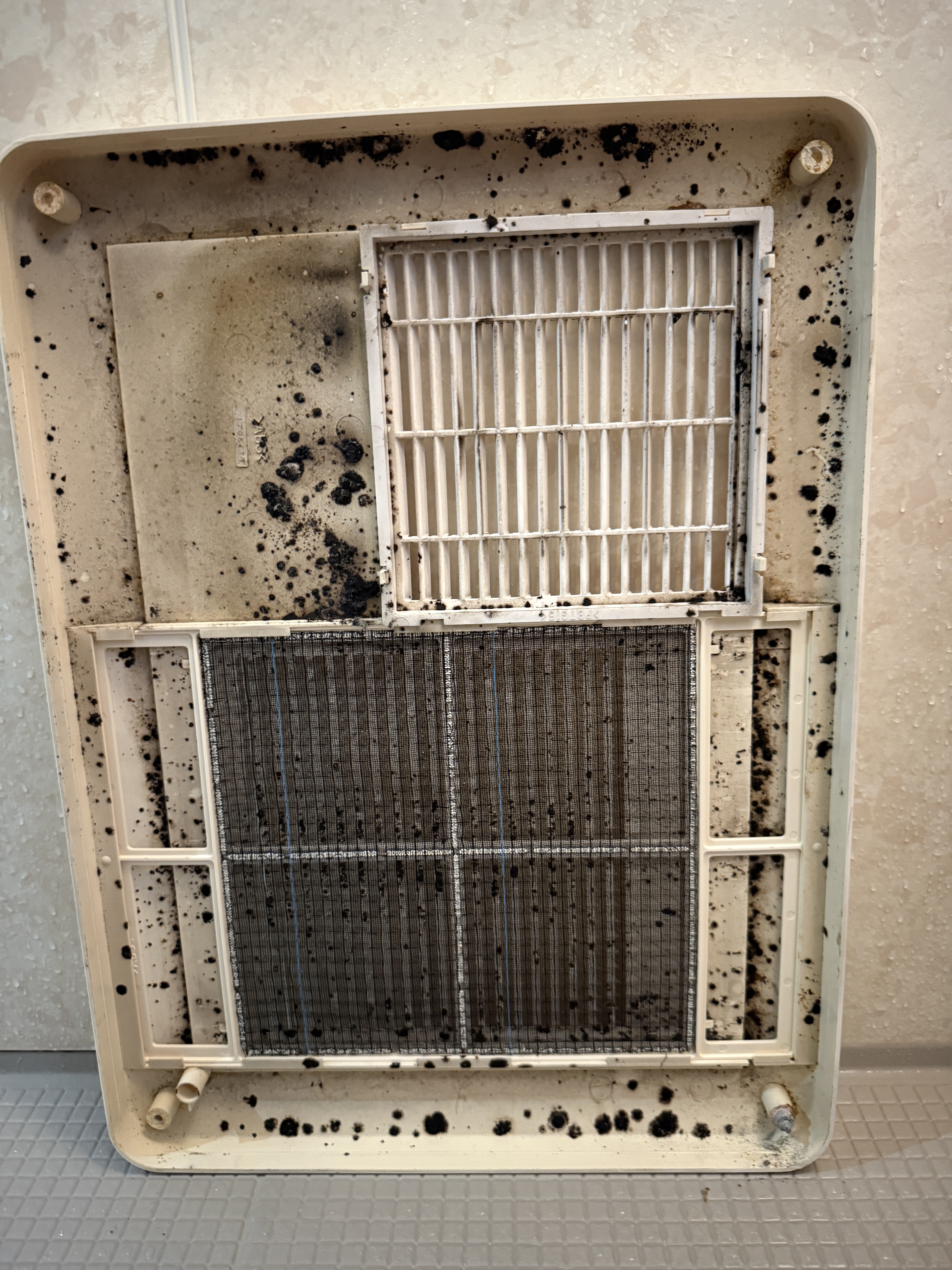 東京都荒川区の浴室乾燥機クリーニングの作業前1