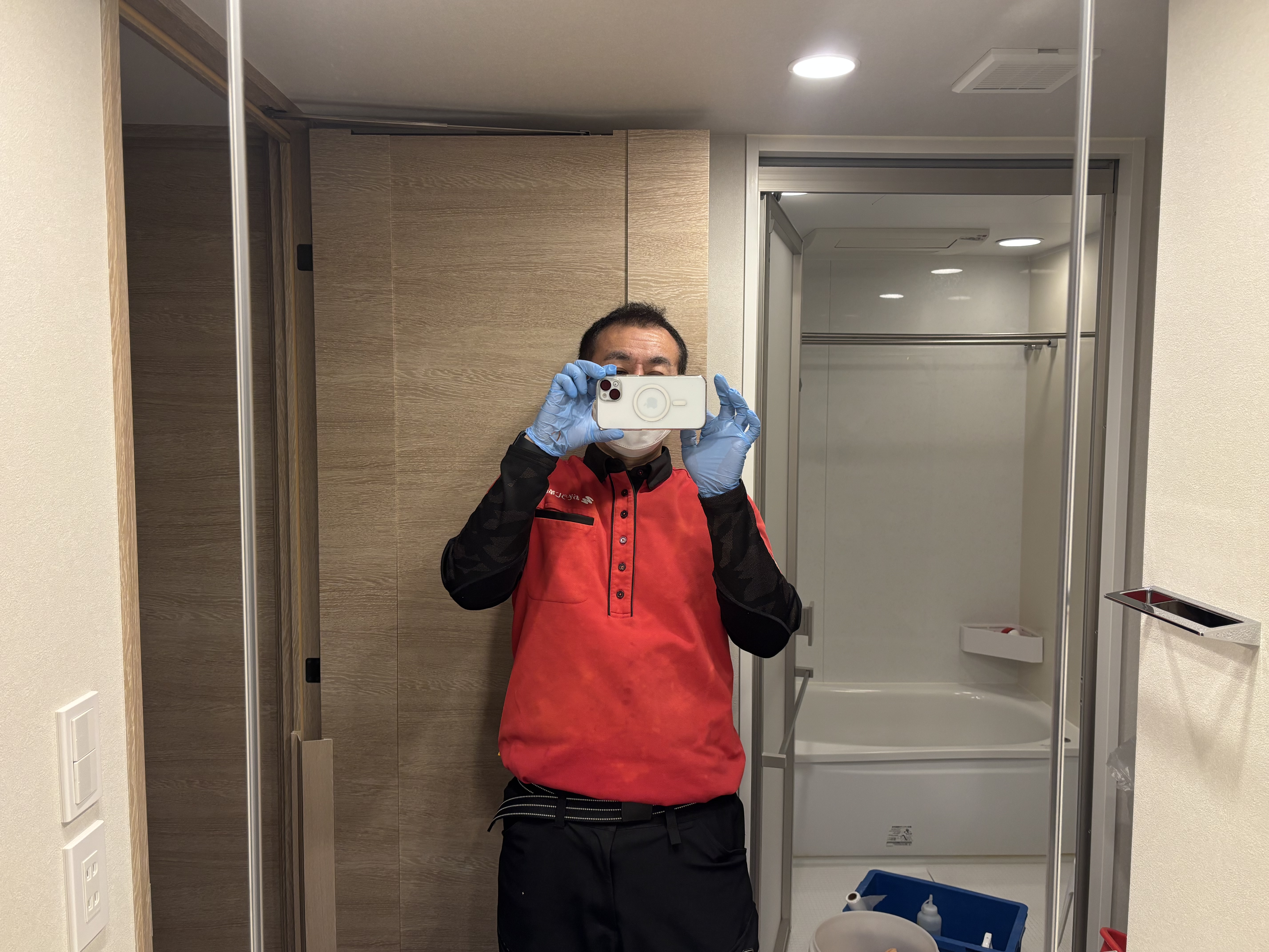 埼玉県さいたま市浦和区の洗面所クリーニングの作業後1