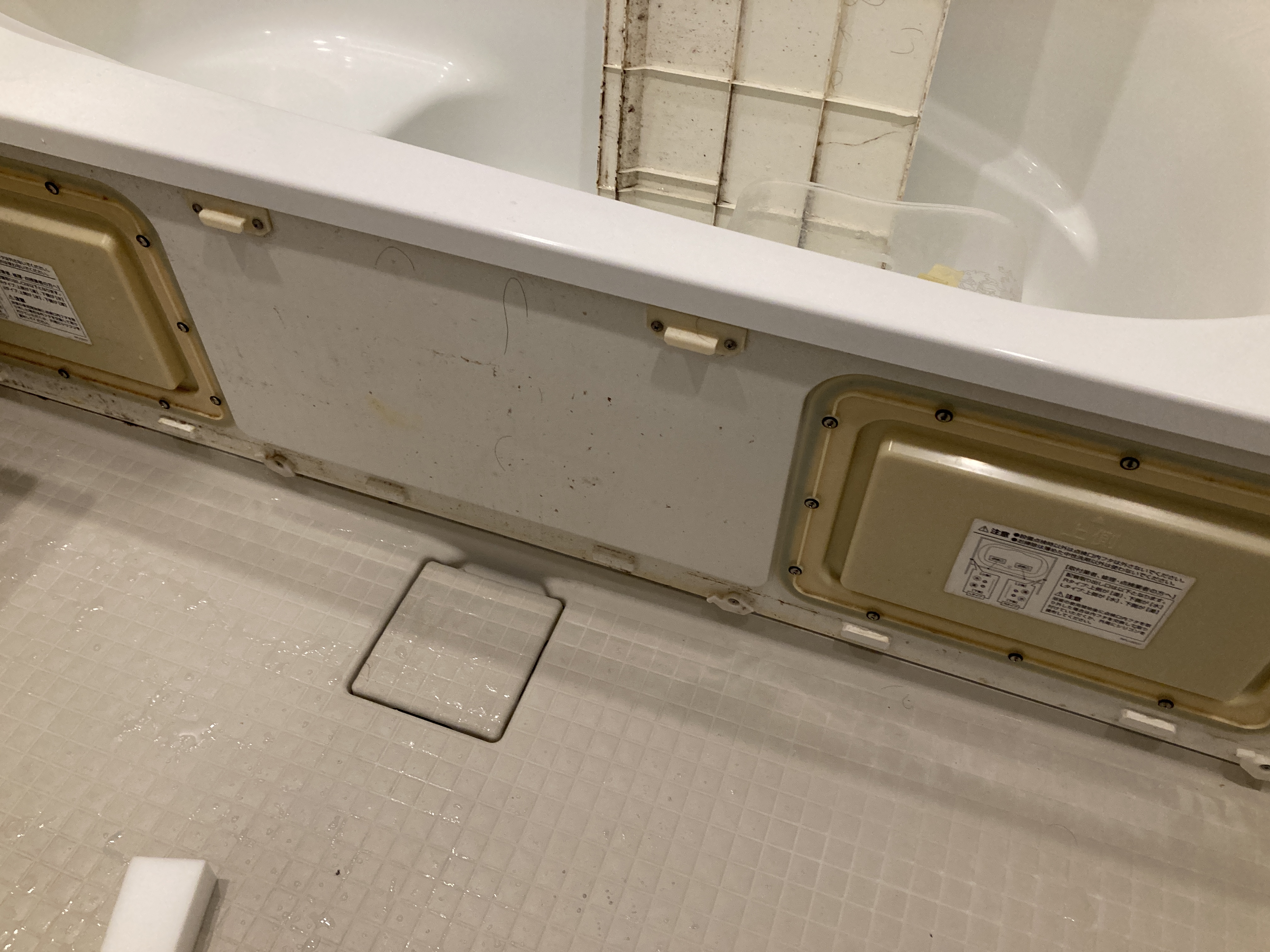 京都府京都市上京区西町のキッチンクリーニングの作業前2