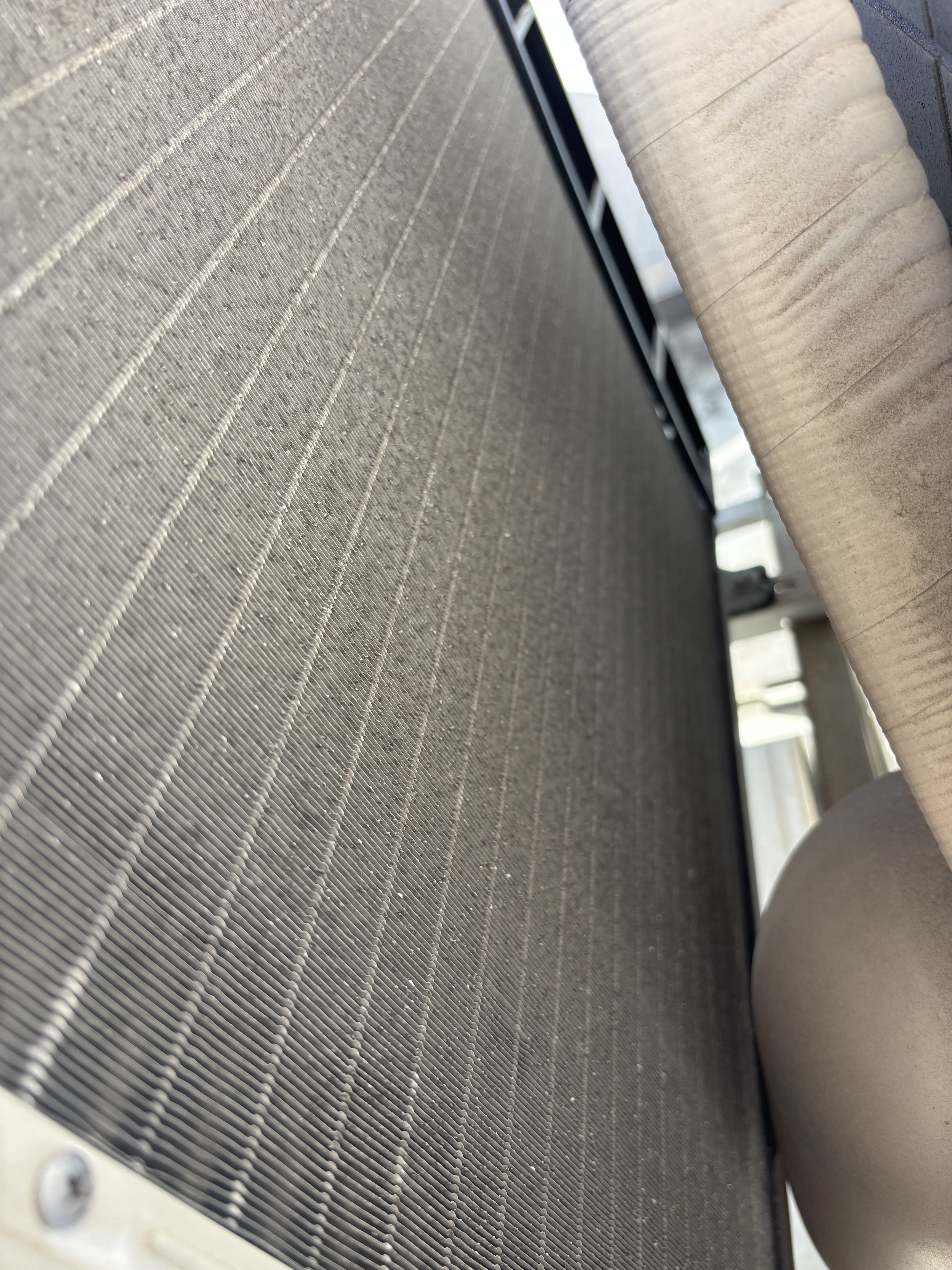 埼玉県さいたま市北区のお掃除機能付きエアコンの作業前2