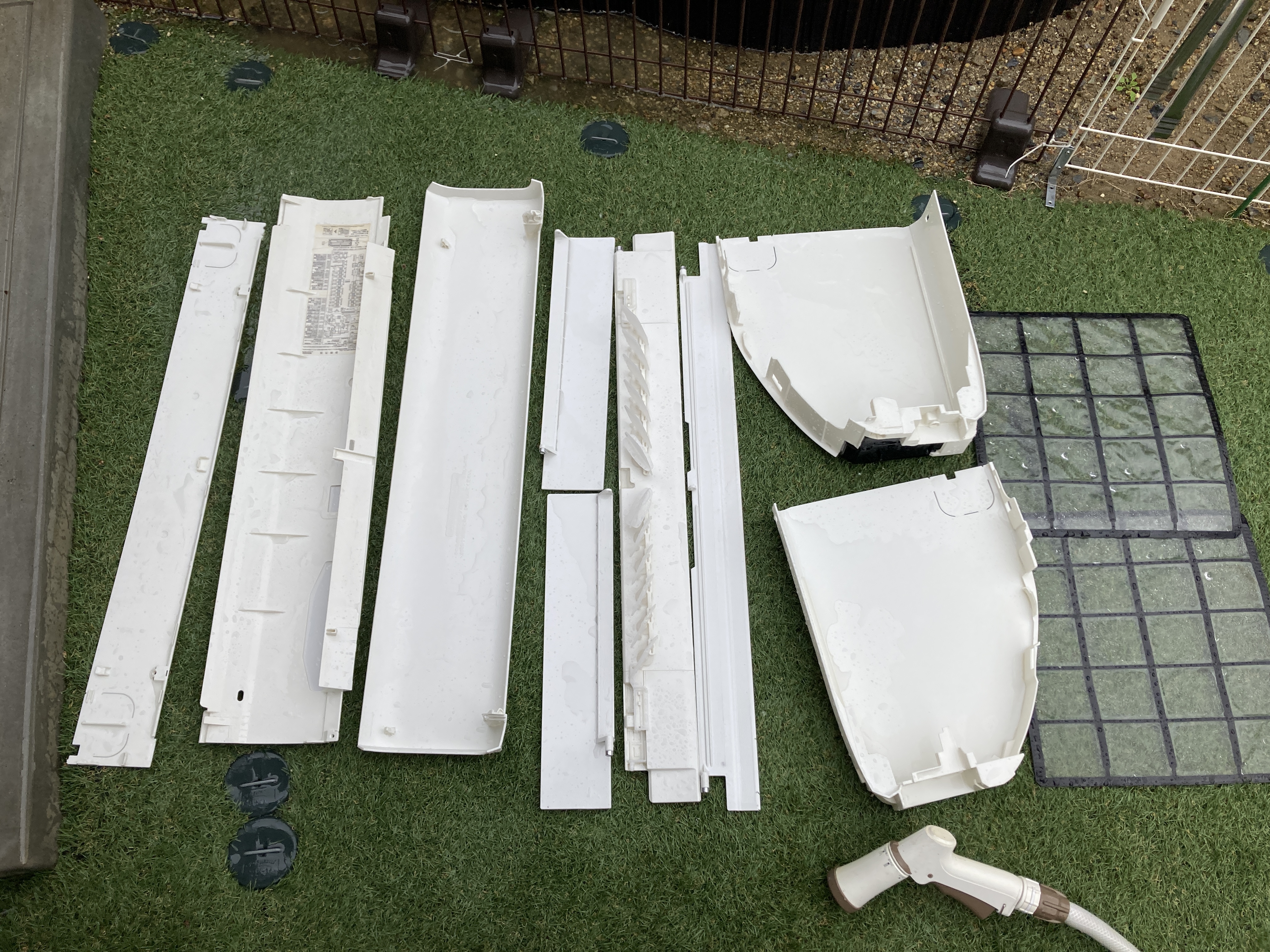 京都府京都市北区小山堀池町のお掃除機能付きエアコンの作業後2