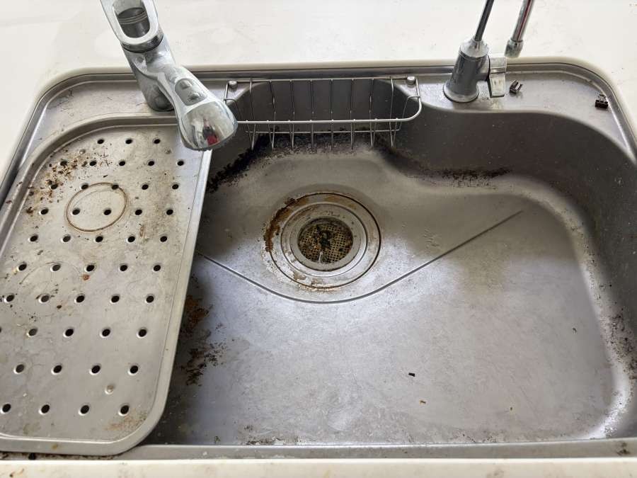 東京都港区赤坂のキッチンクリーニングの作業前1