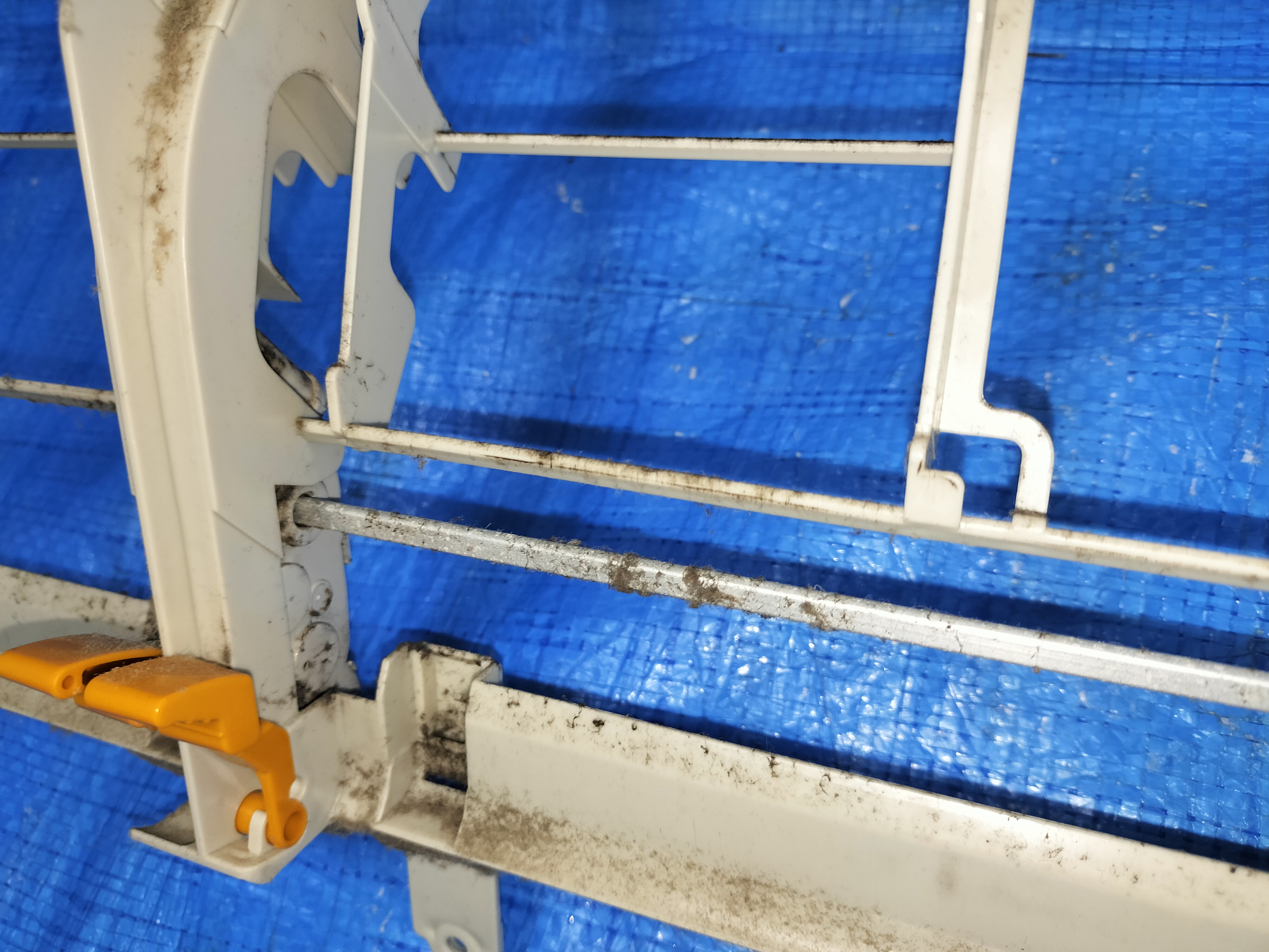 茨城県つくば市のお掃除機能付きエアコンの作業前3