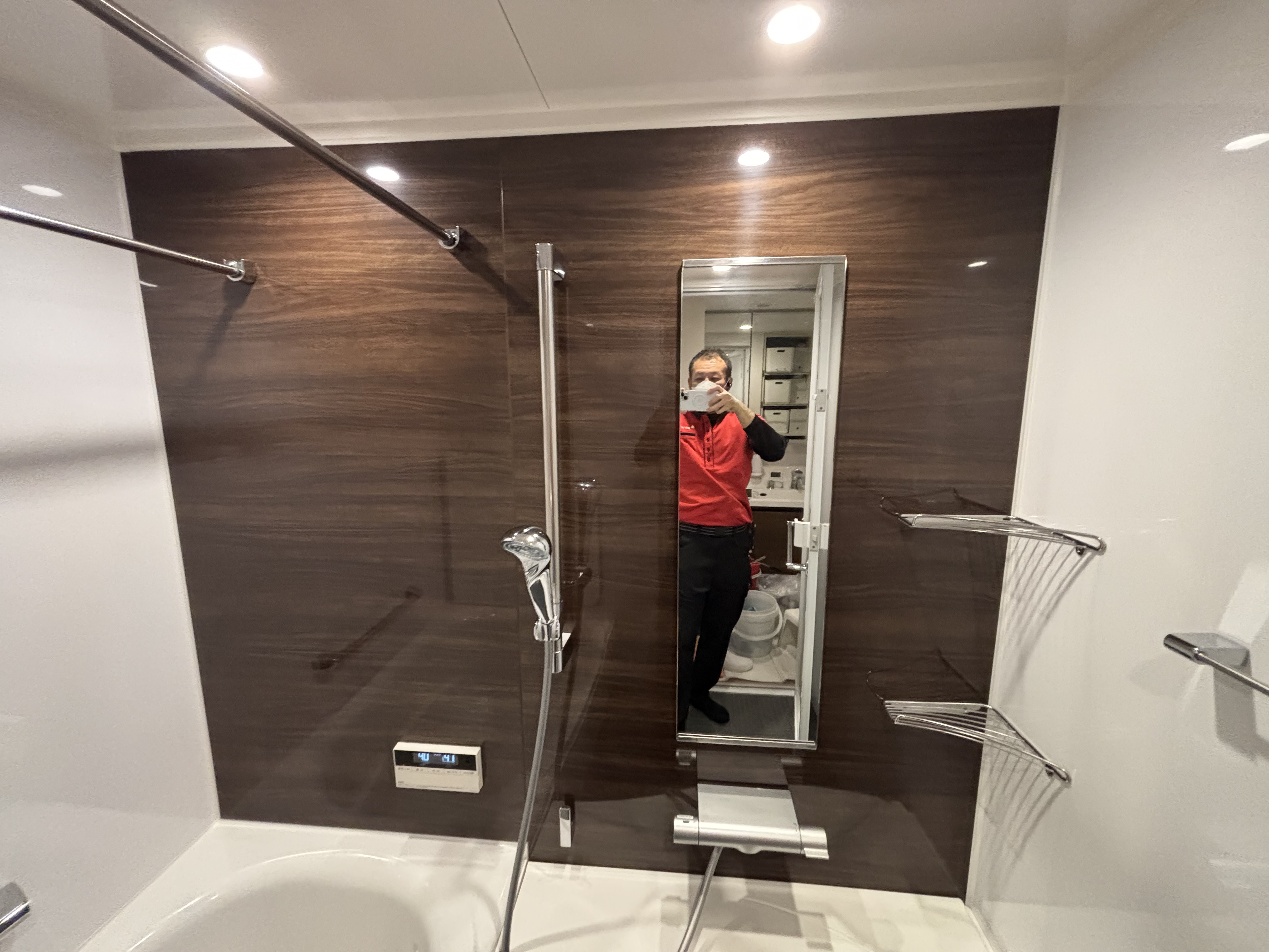 埼玉県和光市の浴室・お風呂クリーニングの作業後1