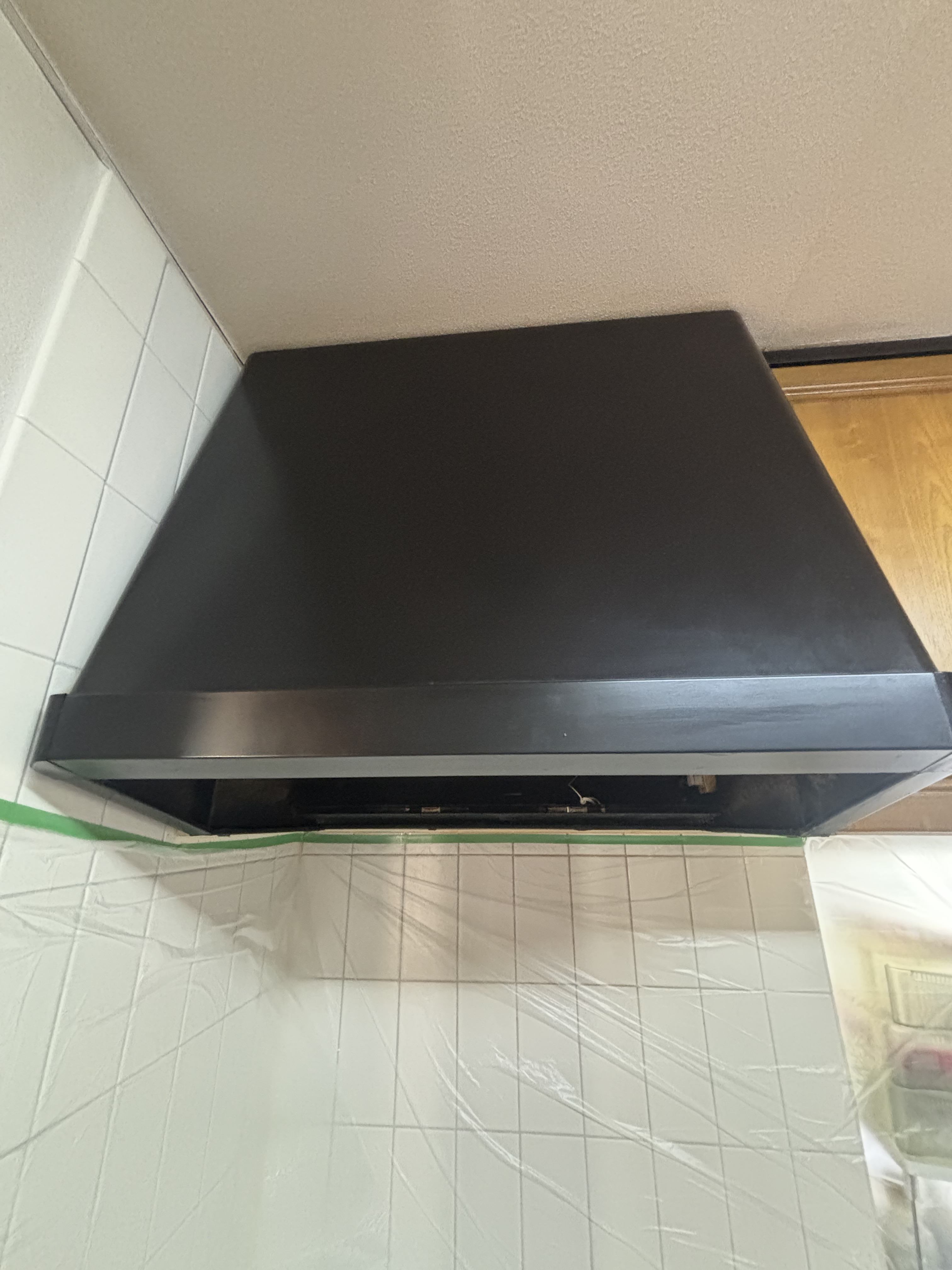 埼玉県川越市のレンジフードクリーニングの作業前3